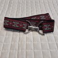KF Clothing Black / Red Ribbon Belt 1.5"