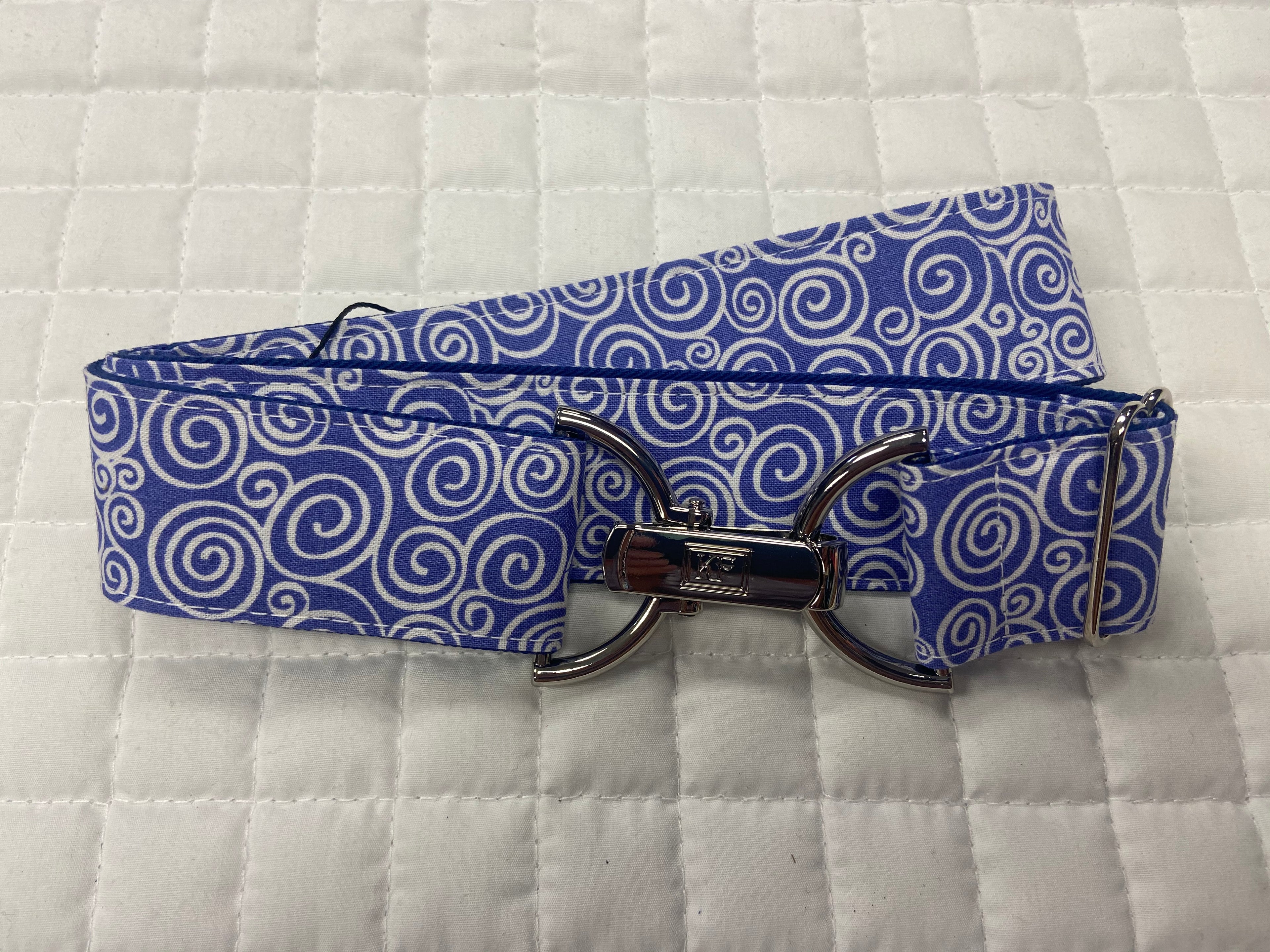 KF Clothing Royal Swirls Ribbon Belt 1.5"