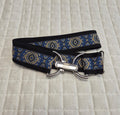 KF Clothing Navy / Tan Ribbon Belt 1.5"