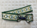 KF Clothing Sage Diamonds Ribbon Belt 1.5"