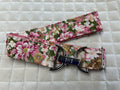 KF Clothing Pink Blossom Ribbon Belt 1.5"