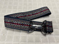 KF Clothing Burgundy Guitar Strap Ribbon Belt 1.5"