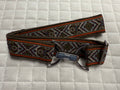 KF Clothing Brown Aztec Ribbon Belt 1.5"