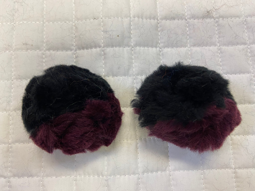 Furry Ear Plugs Multi Colors