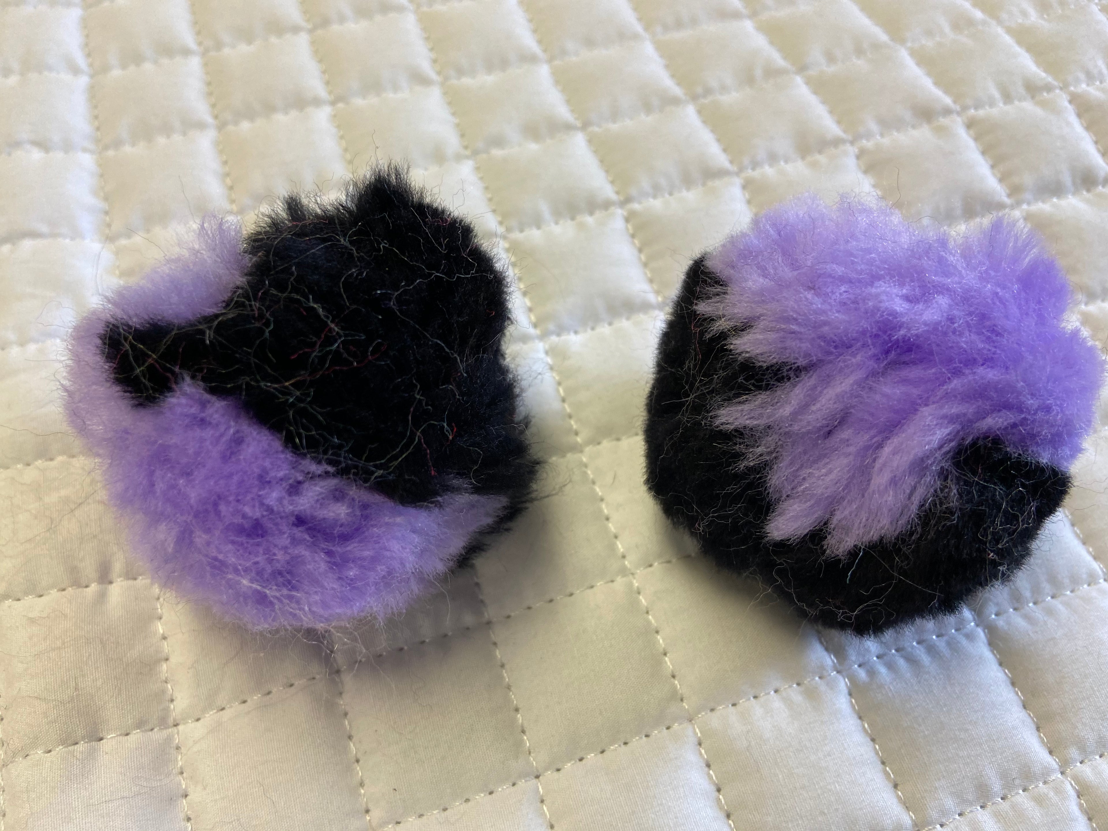 Furry Ear Plugs Multi Colors
