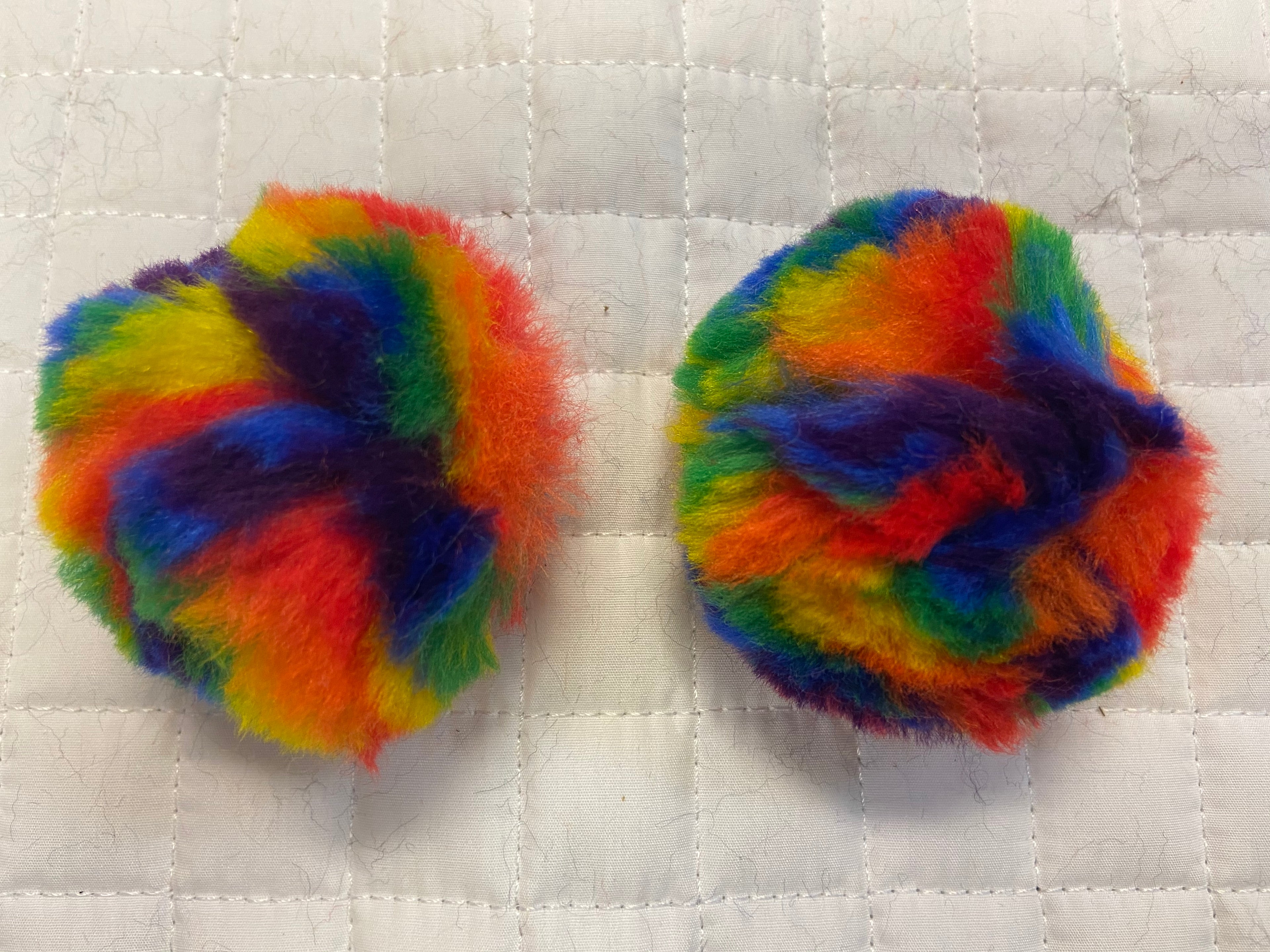 Furry Ear Plugs Multi Colors