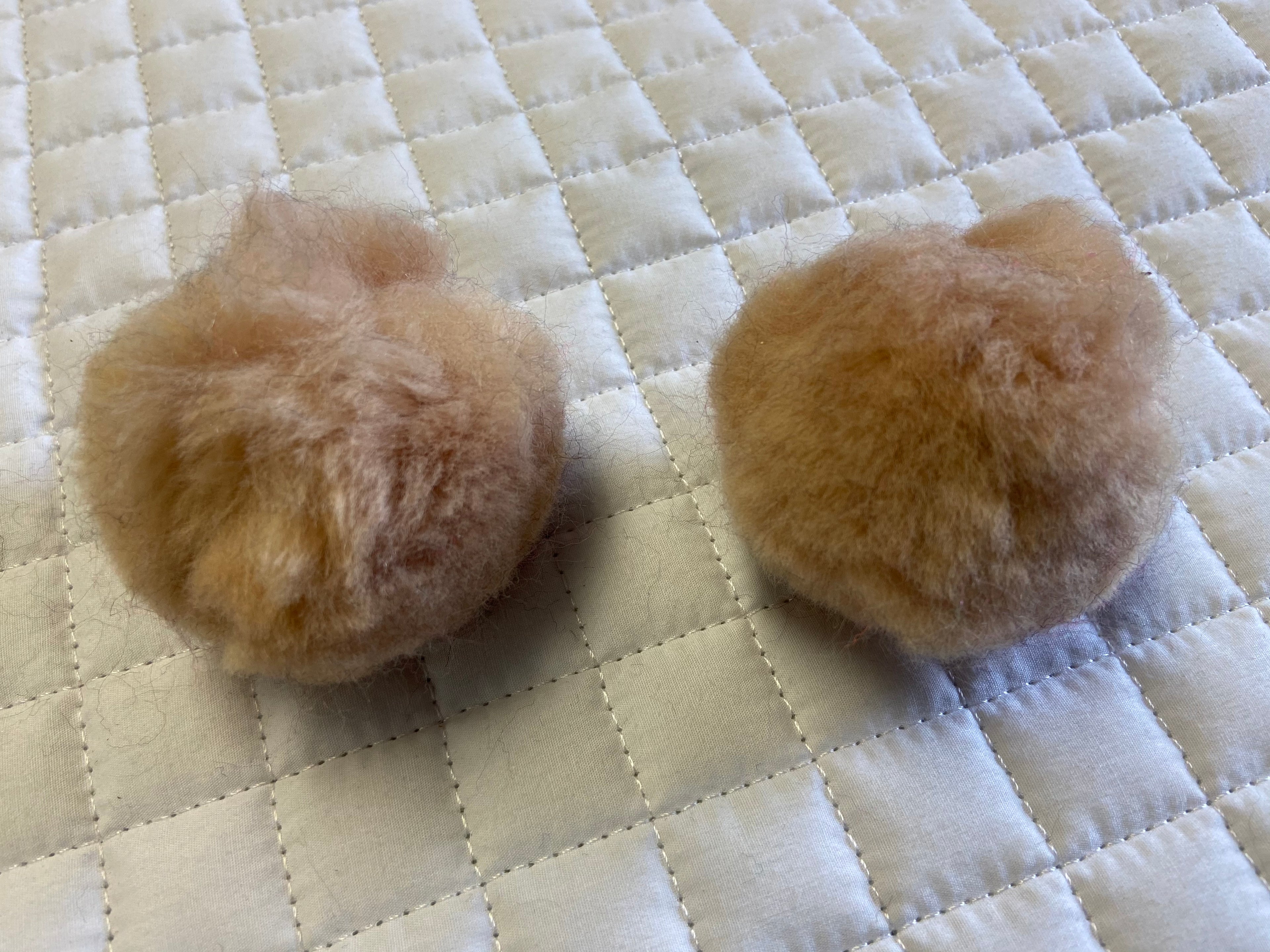 Furry Ear Plugs Solid Colors