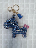 Rhinestone Horse Key Chains