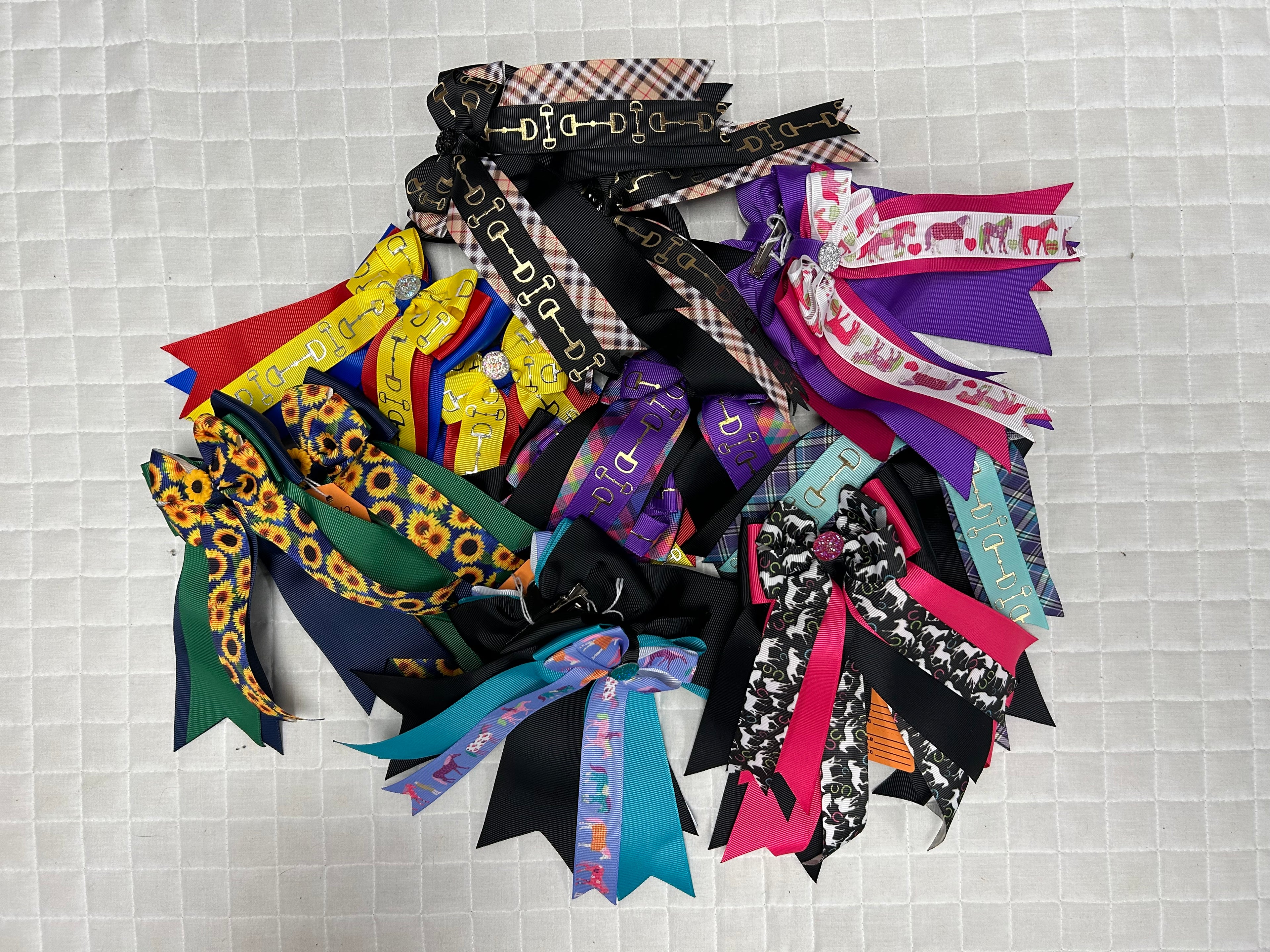 Hair Bows w Clips Group 2