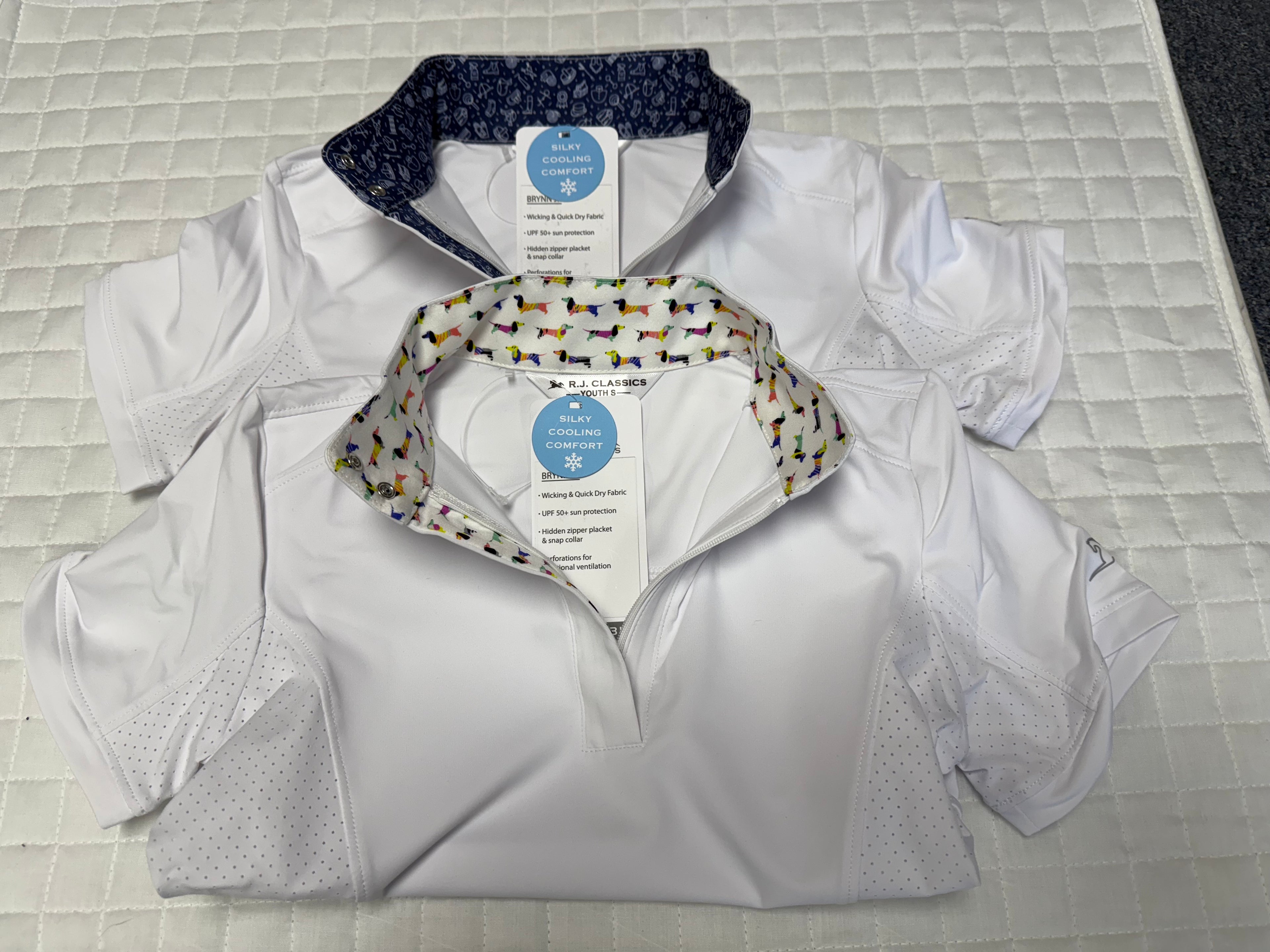 RJ Classics Girls Brynn Junior Short Sleeve Show Shirt