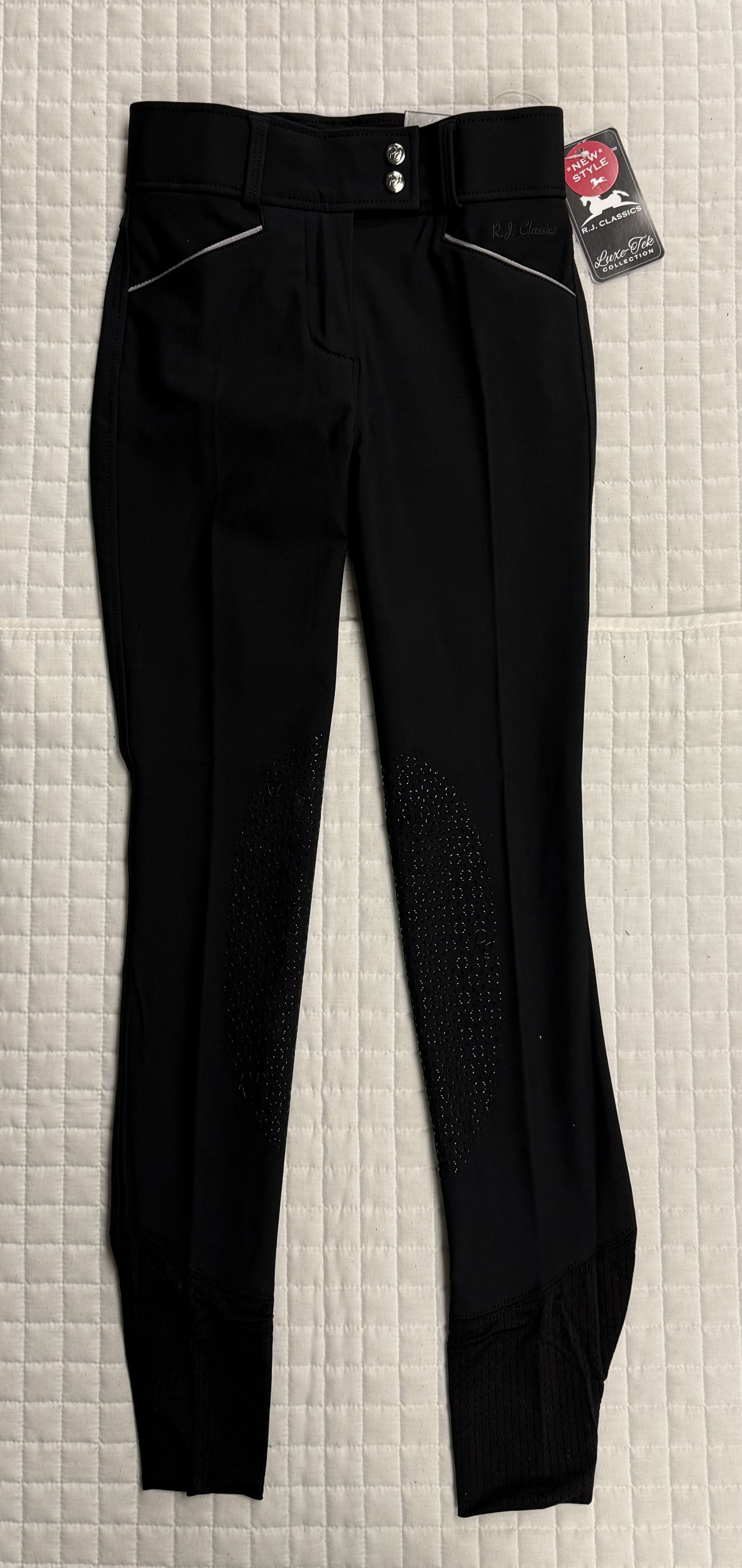 RJ Classics Ladies Black Margot Luxe-Tek Breeches