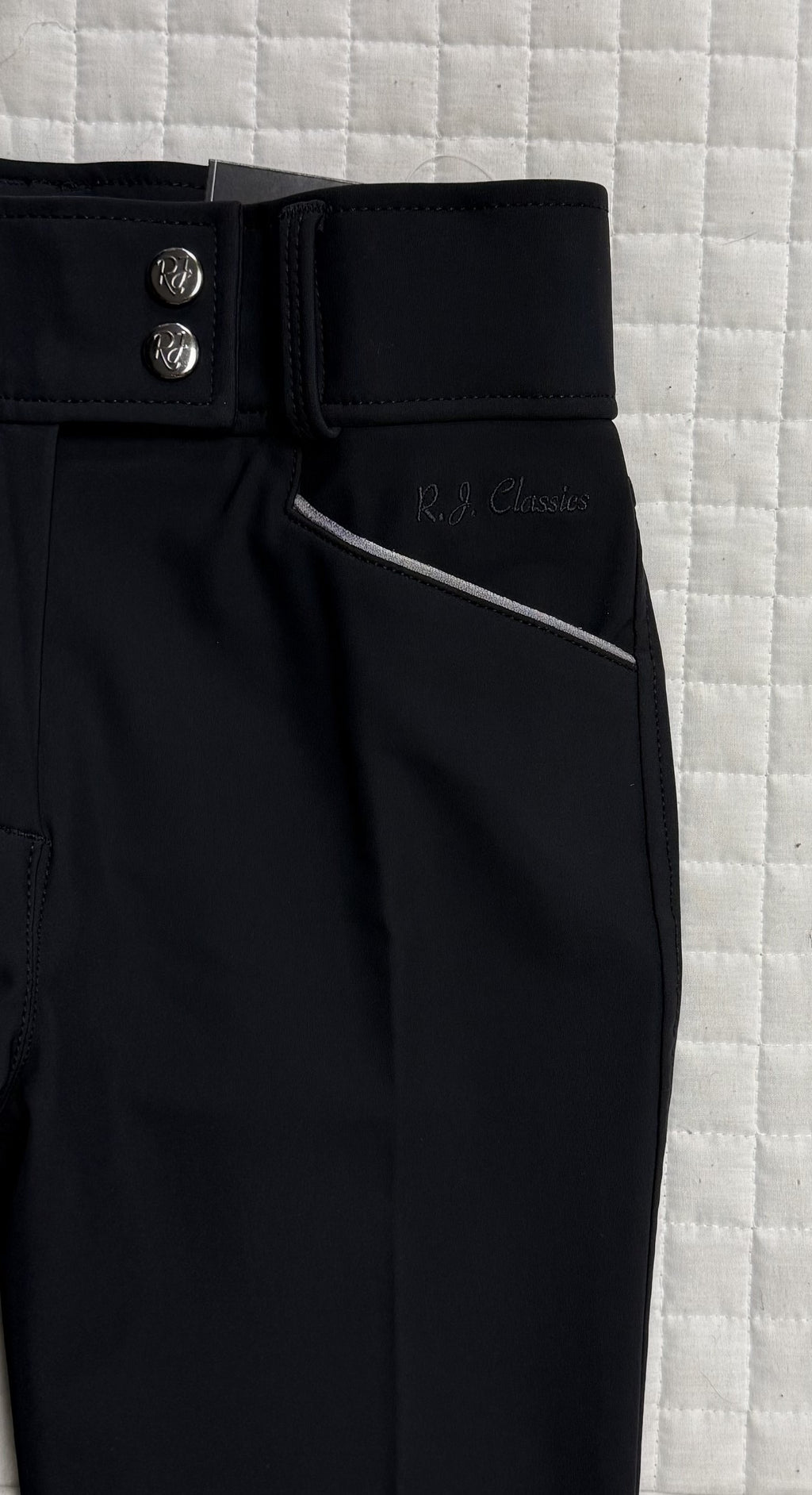 RJ Classics Ladies Black Margot Luxe-Tek Breeches