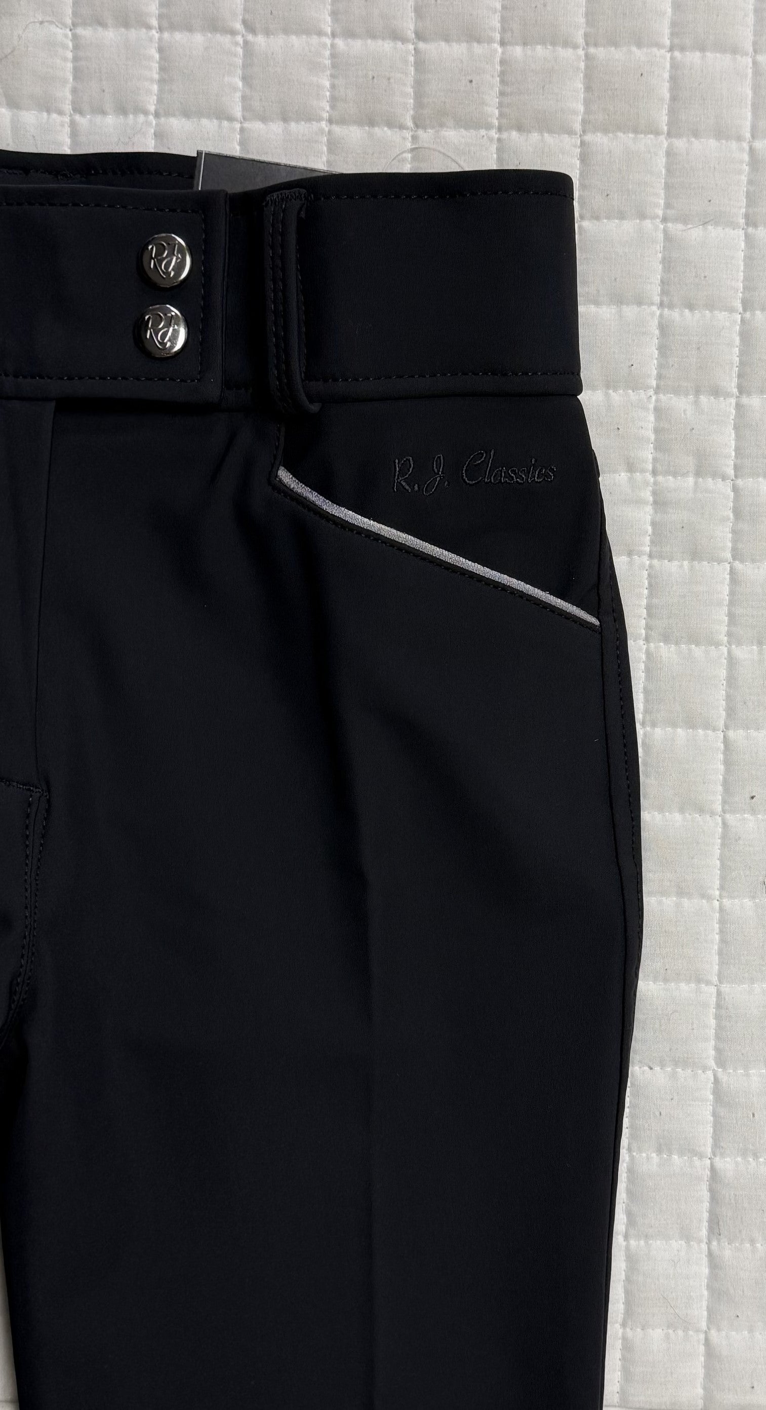 RJ Classics Ladies Black Margot Luxe-Tek Breeches
