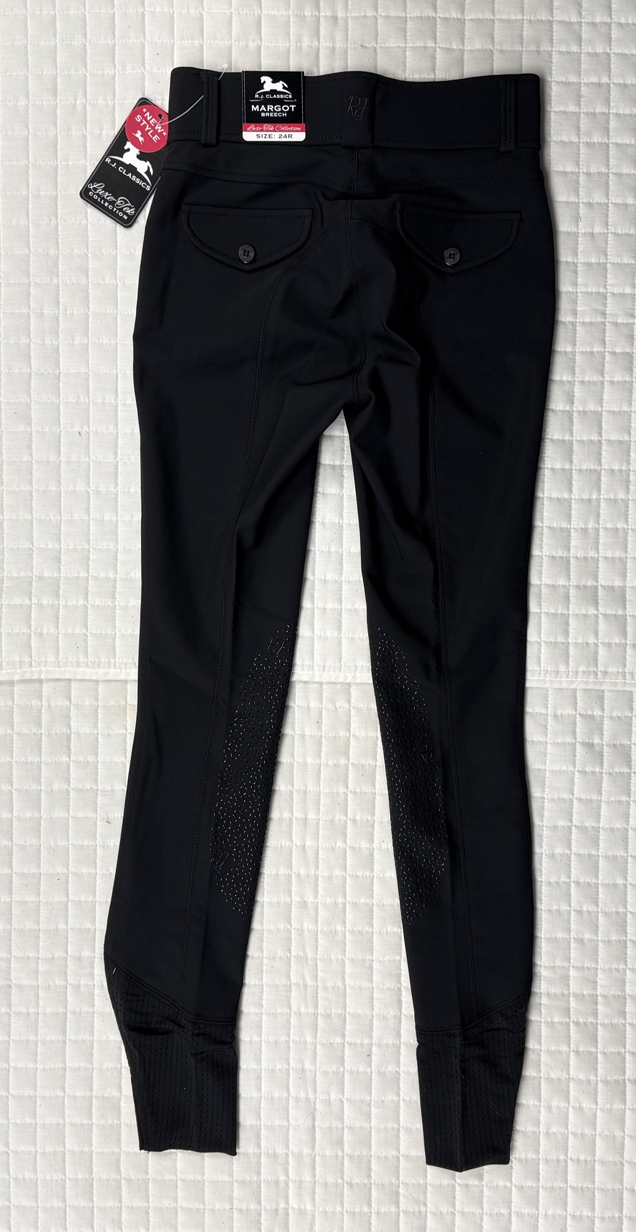 RJ Classics Ladies Black Margot Luxe-Tek Breeches
