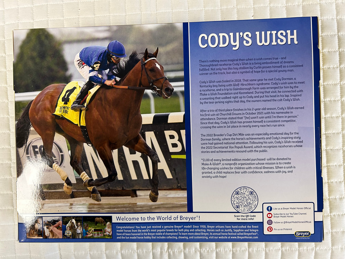 Cody's Wish Make-A-Wish Commemorative Edition