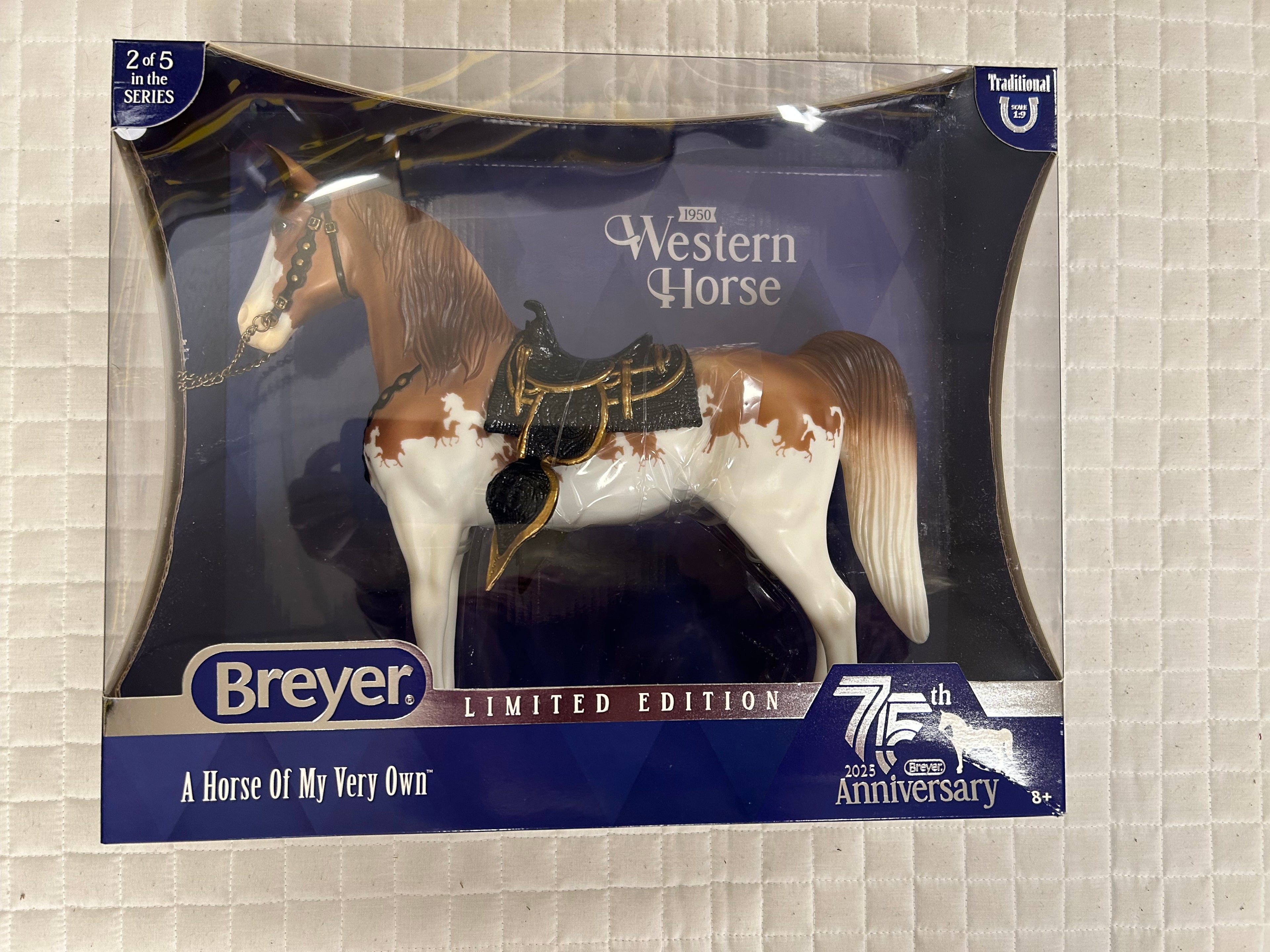 Breyer 75th Anniversary Western Horse