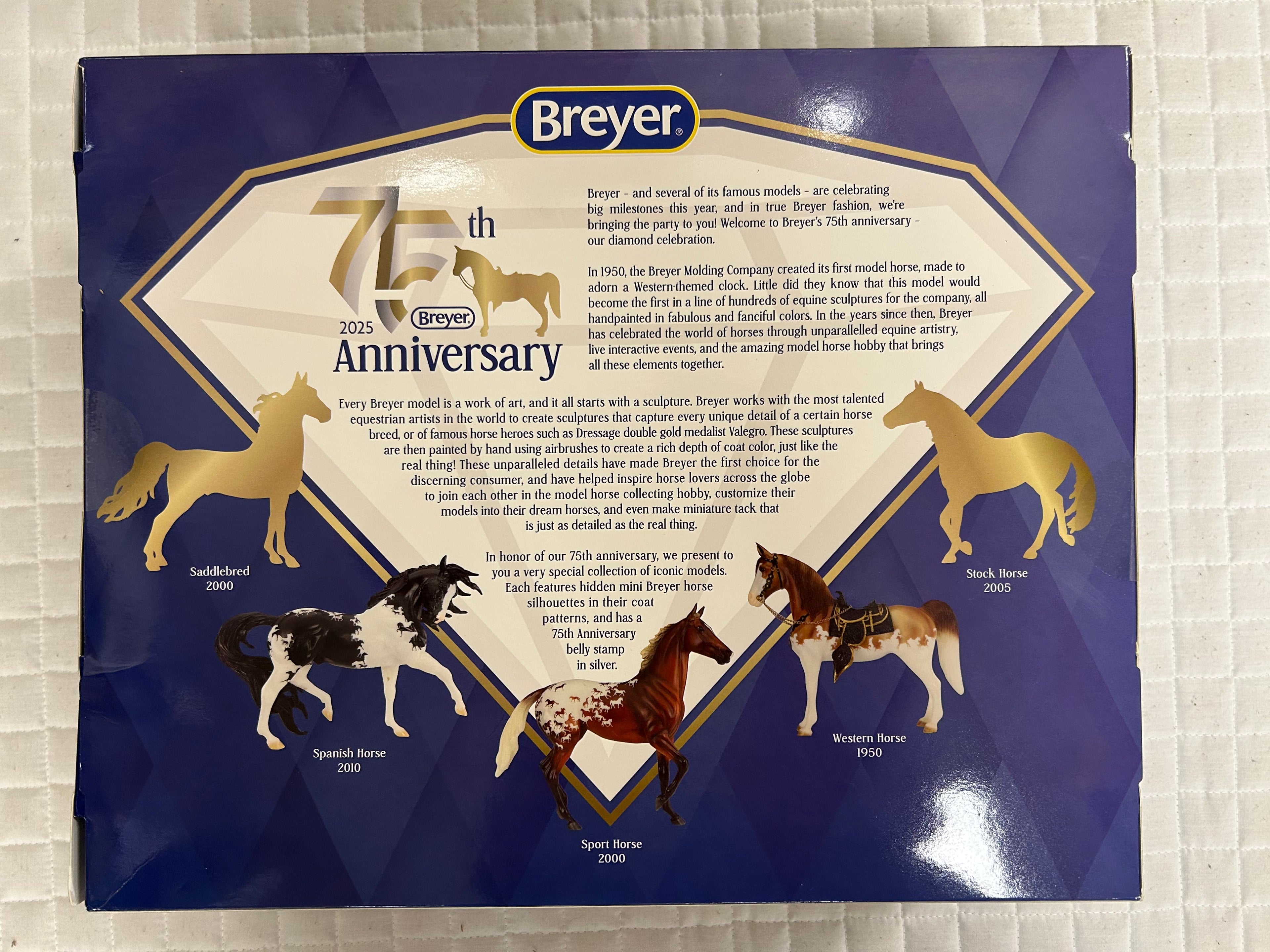 Breyer 75th Anniversary Western Horse