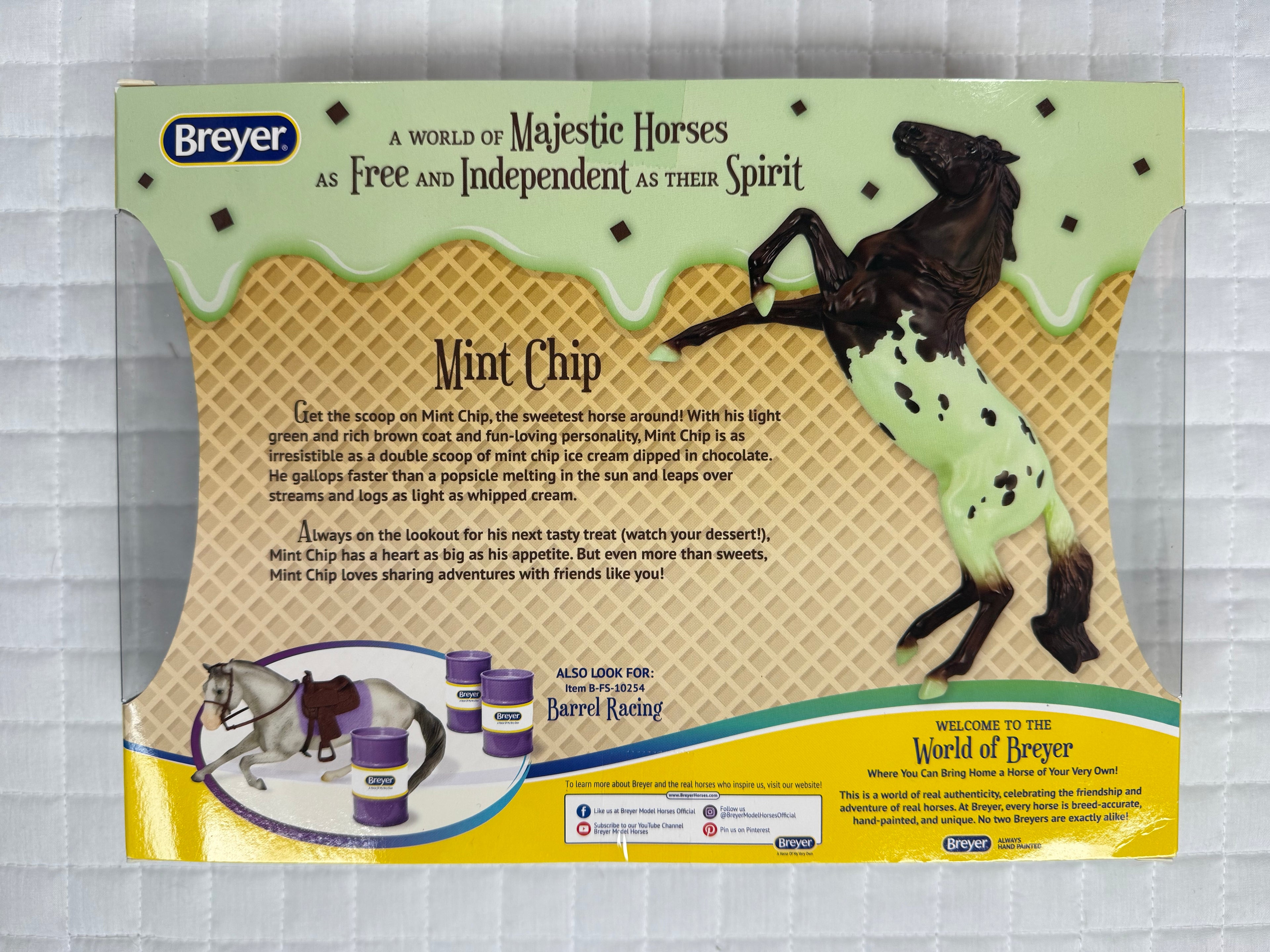 Mint Chip Dessert Decorator Horse