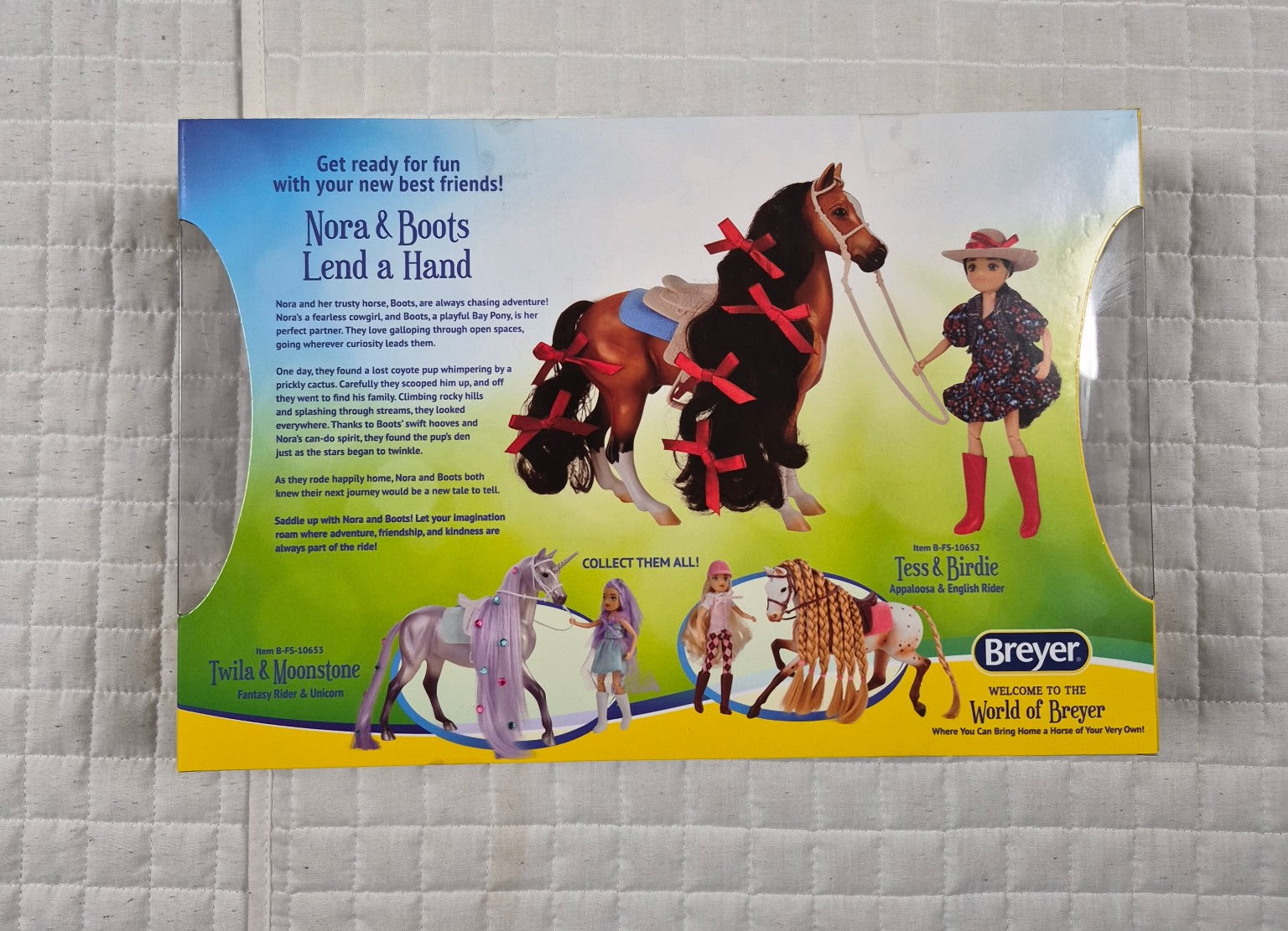 Nora & Boots Western Horse and Rider