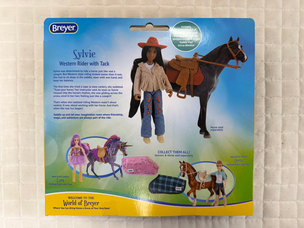 Freedom Series Sylvie Western Rider & Tack