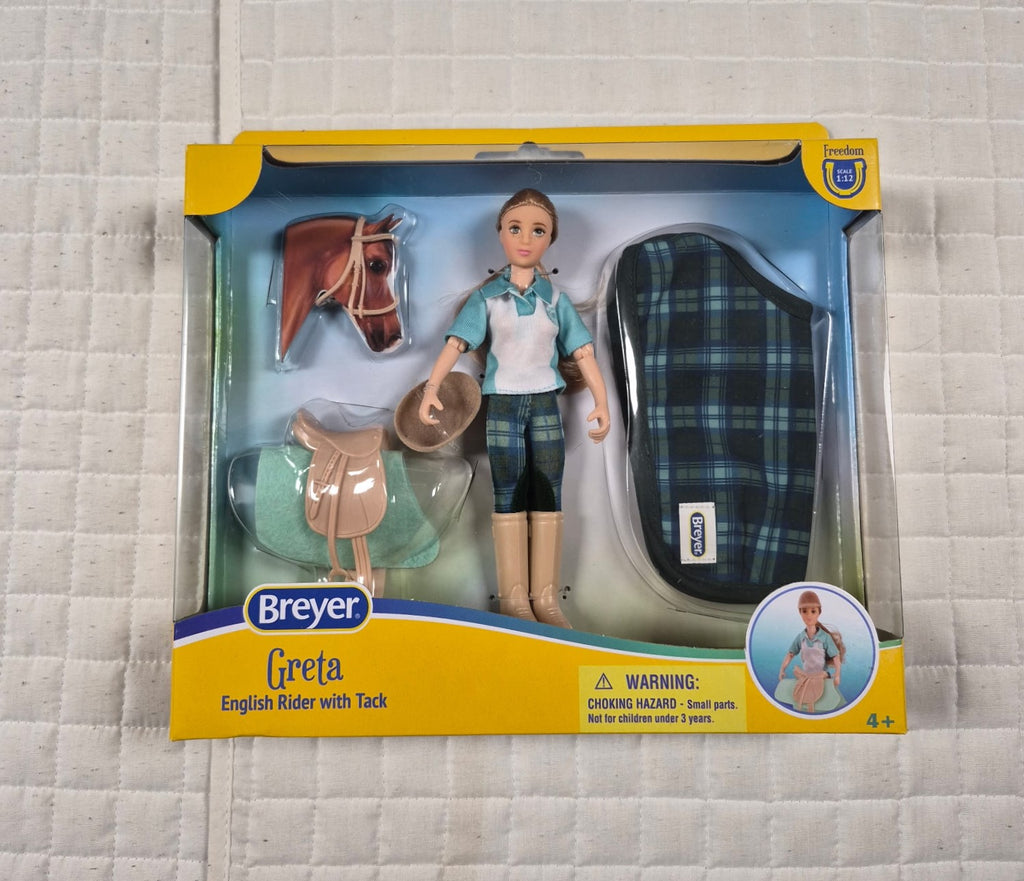 Greta English Rider With Tack