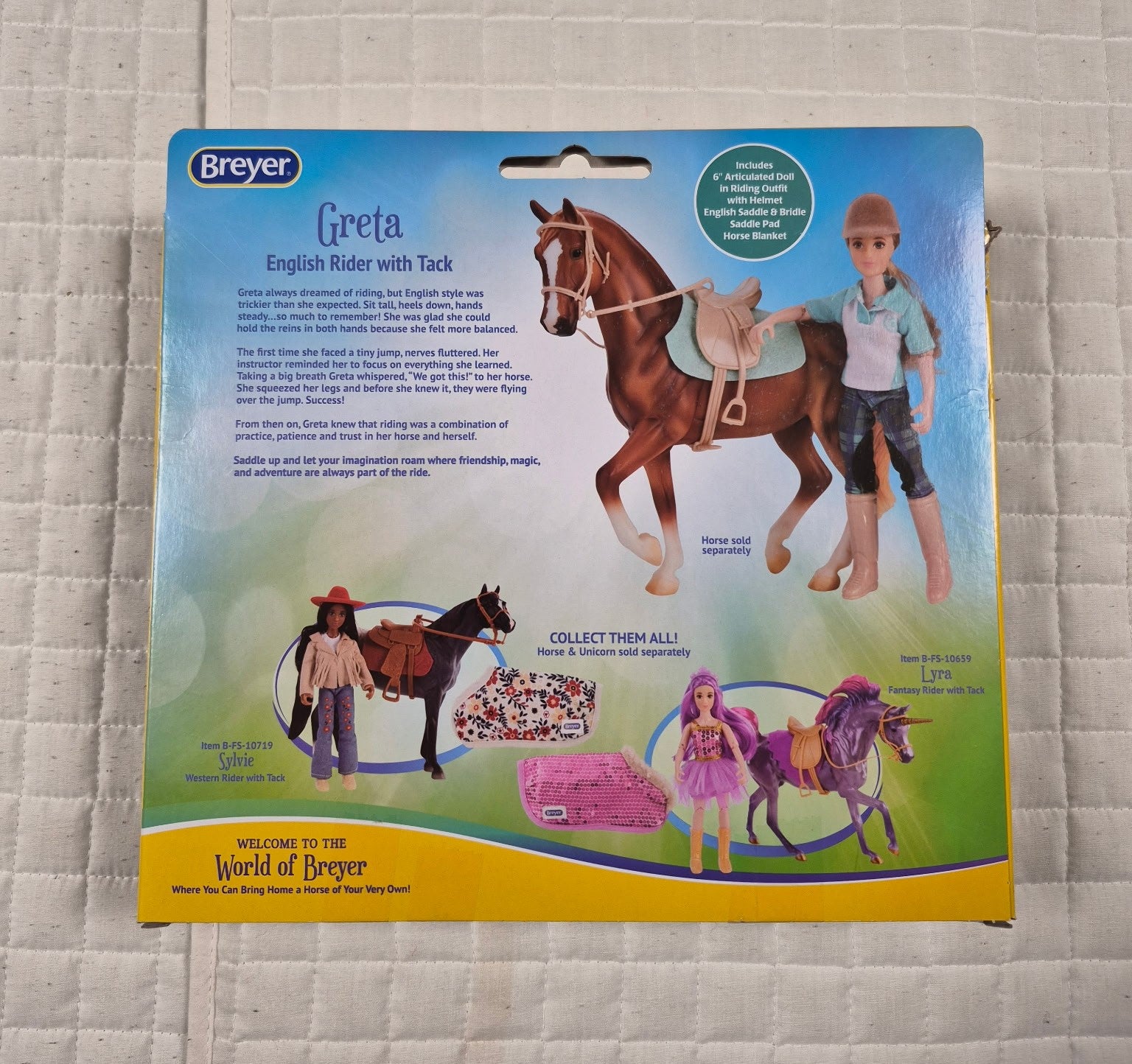 Greta English Rider With Tack