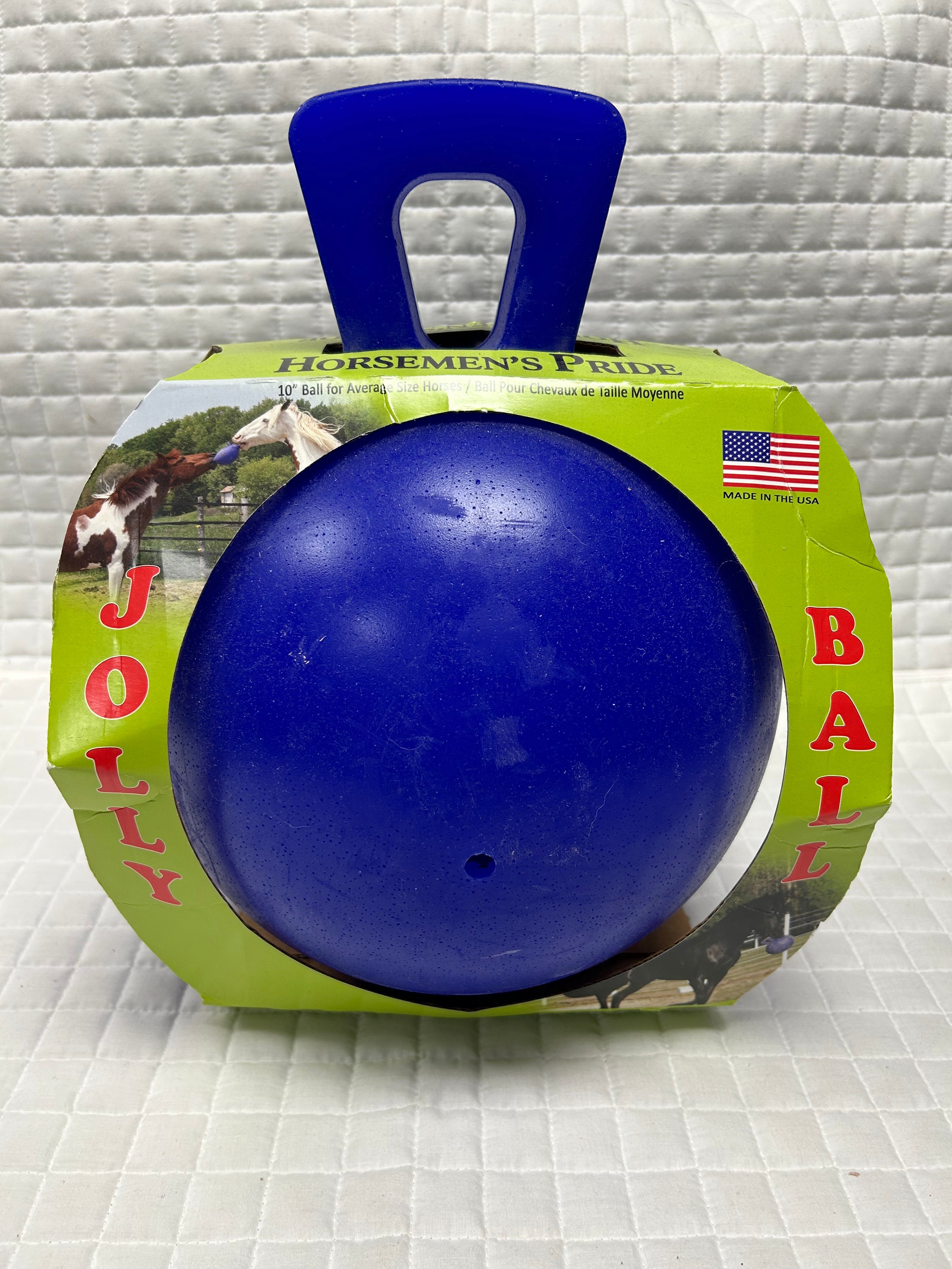 Horseman's Pride Jolly Ball With Handle 10"