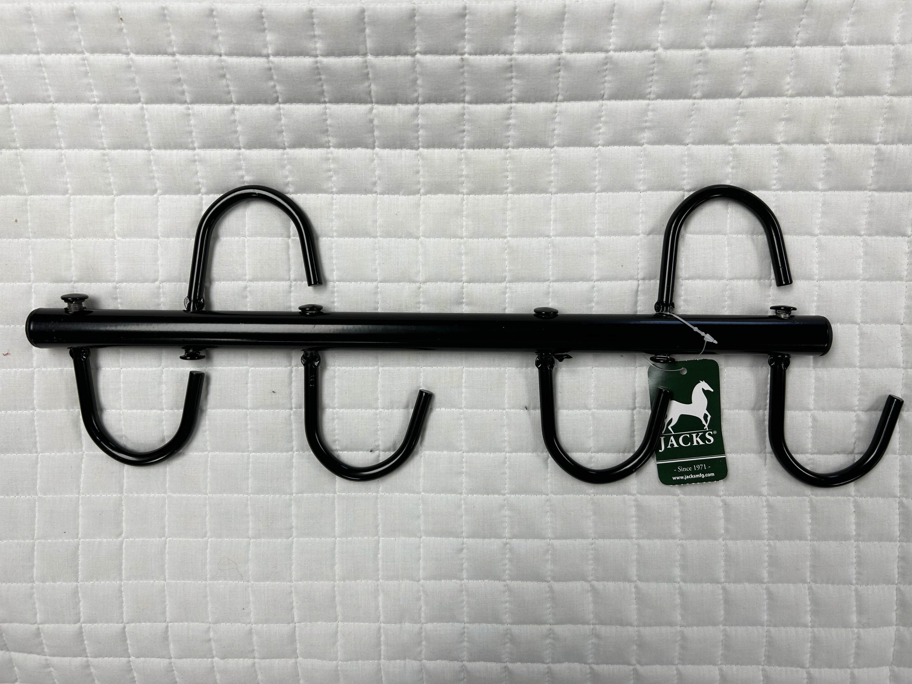 Black Portable Tack Hook