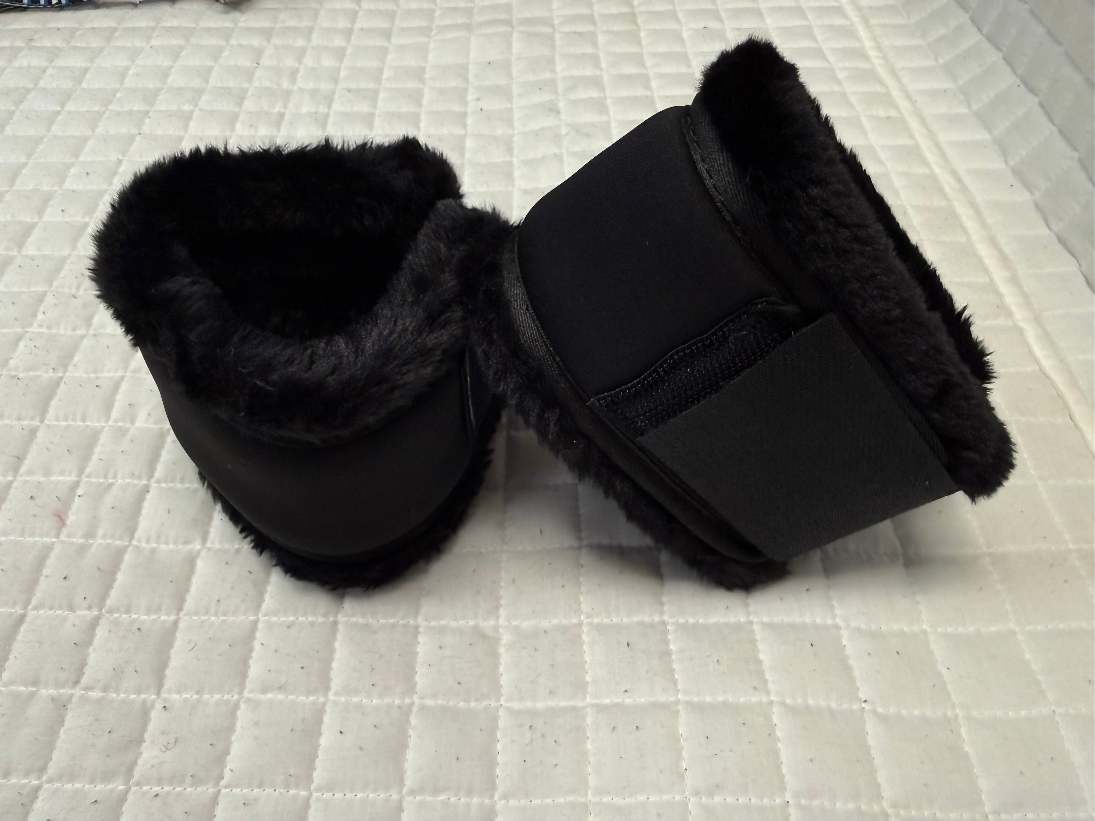 PRO4MANCE Black Fleece Pastern Wraps