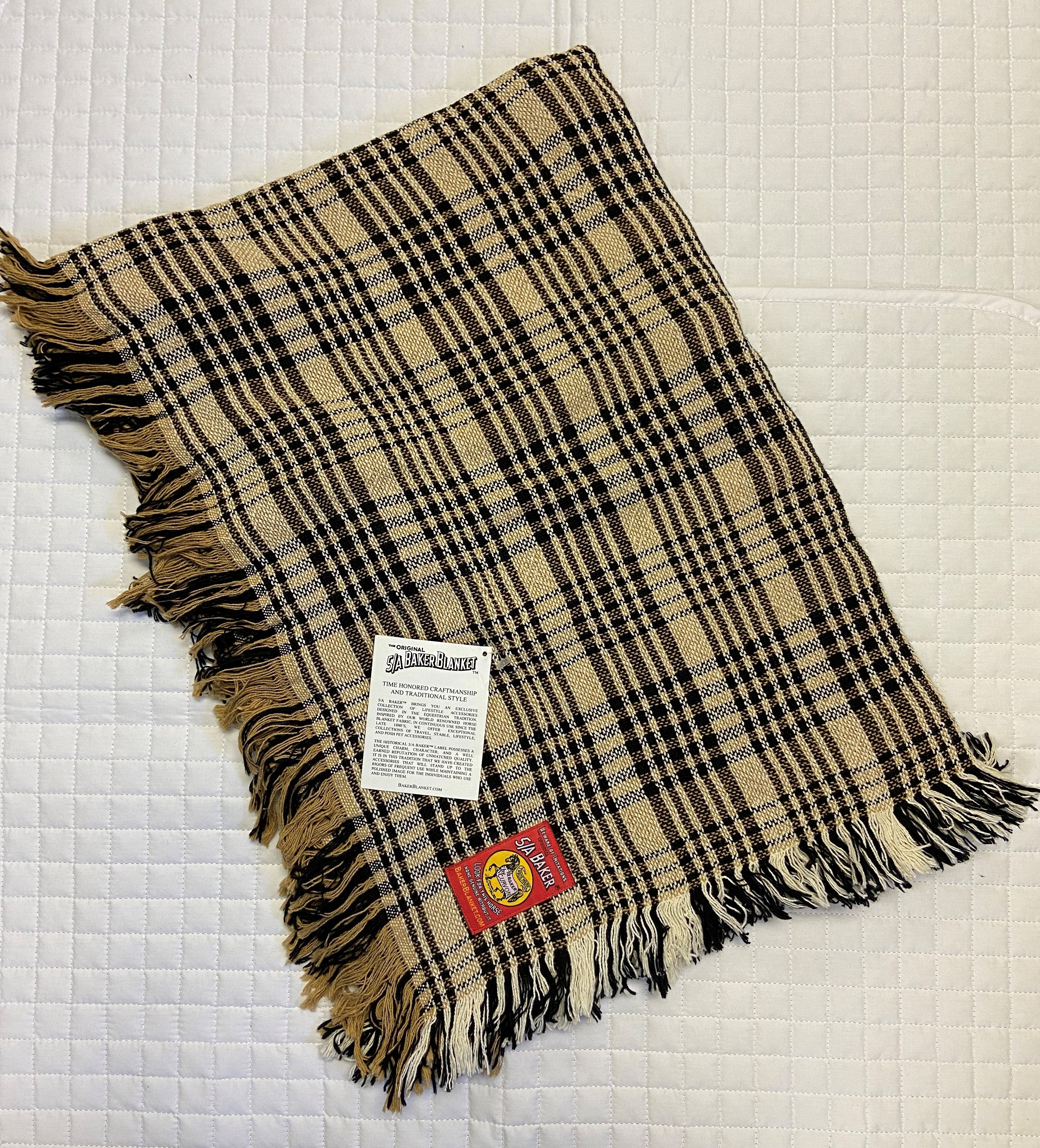 Baker Afghan Throw Blanket