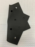 No Slip Black Ventilated Pad