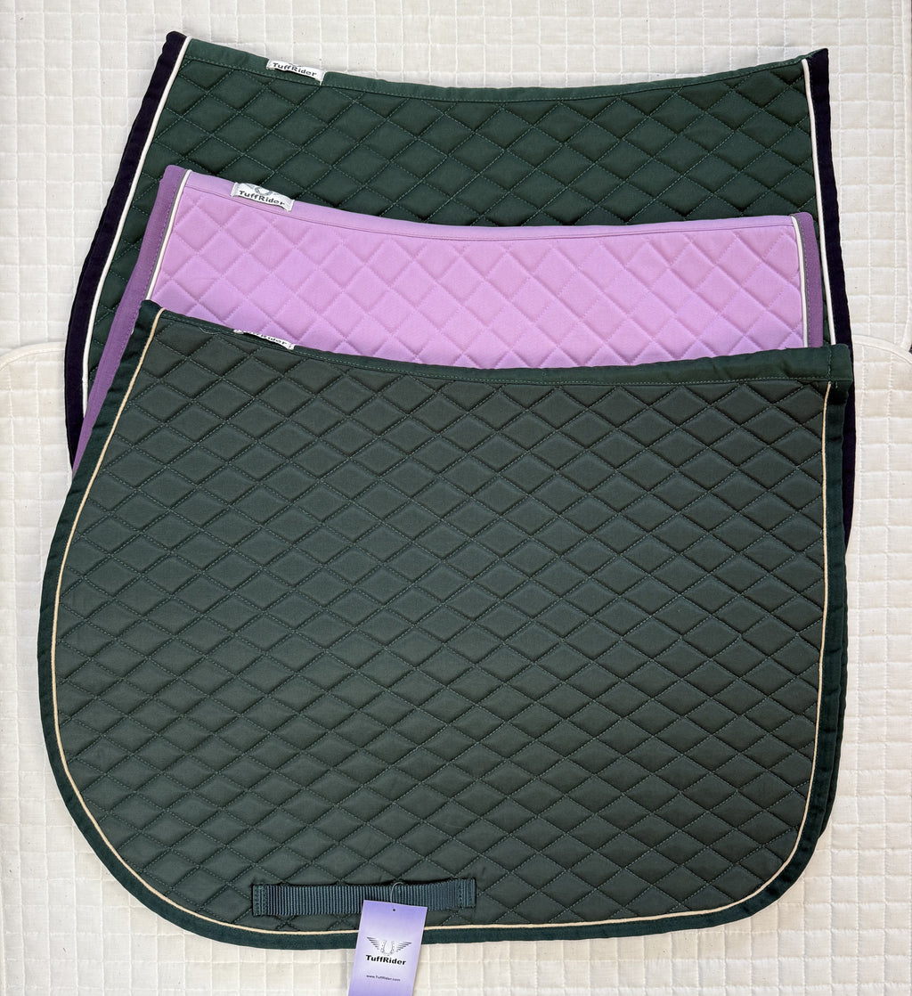 TuffRider Basic All Purpose Saddle Pad With Piping