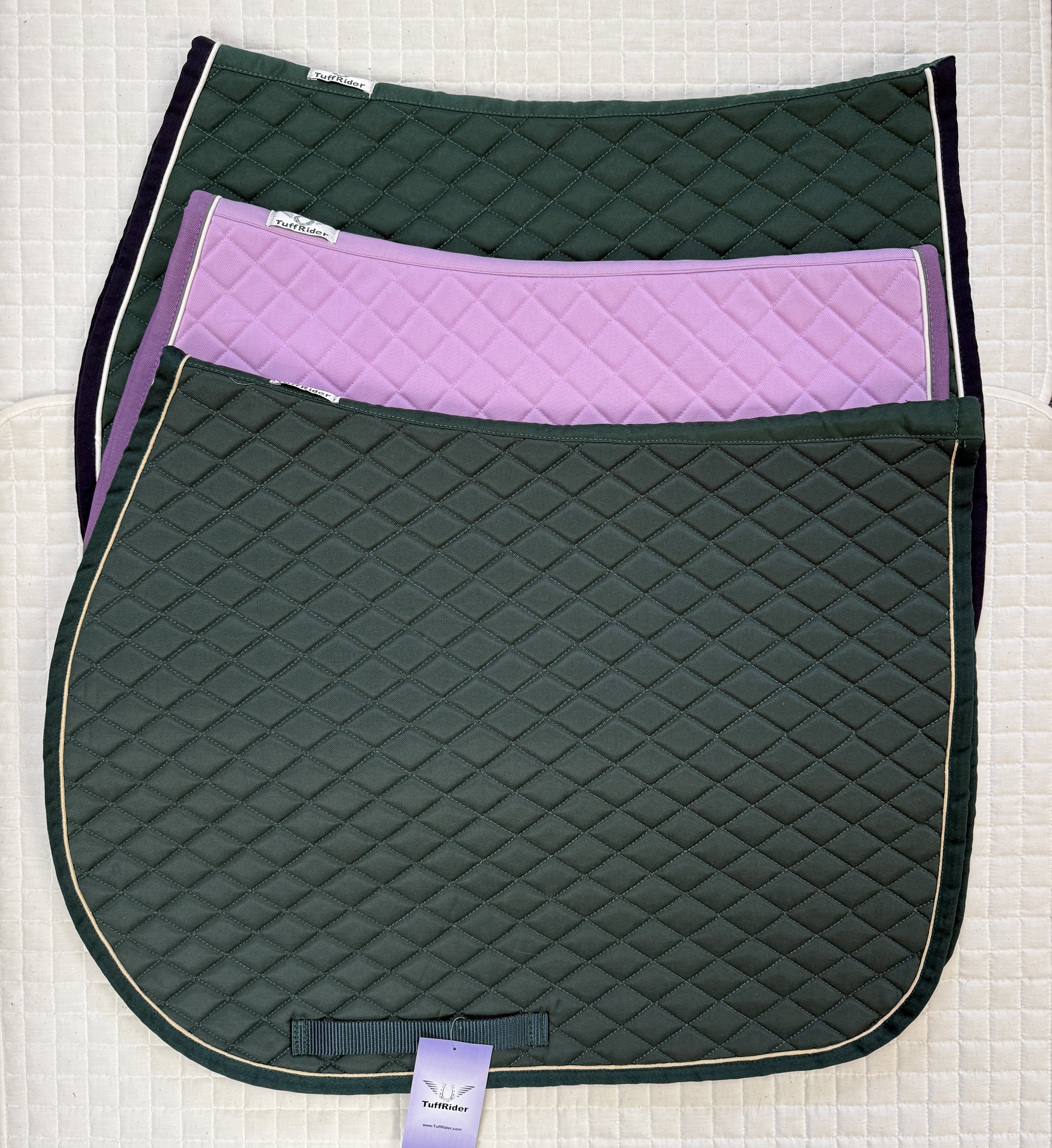 TuffRider Basic All Purpose Saddle Pad With Piping