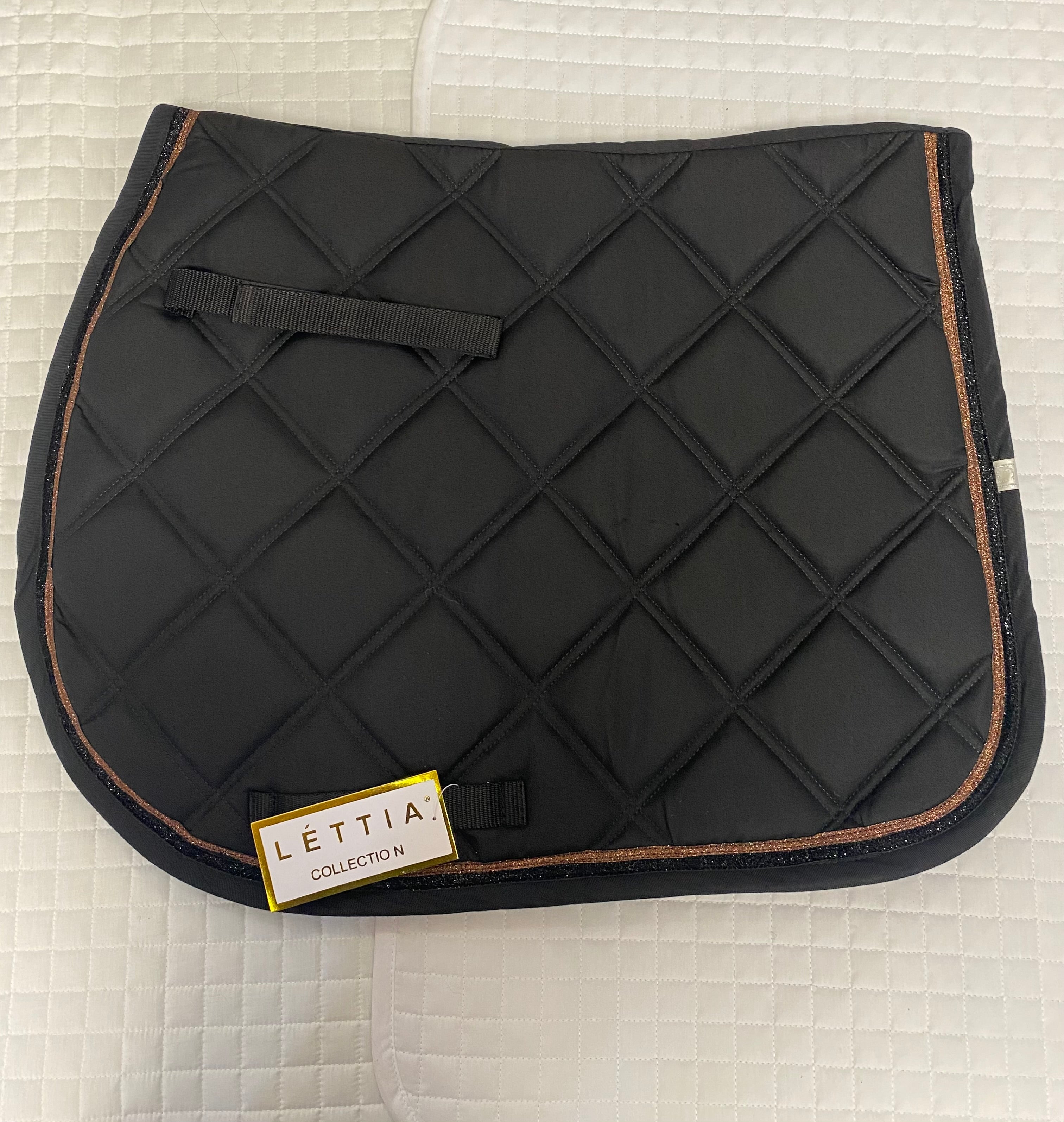 Lettia Rose Gold All Purpose Saddle Pad