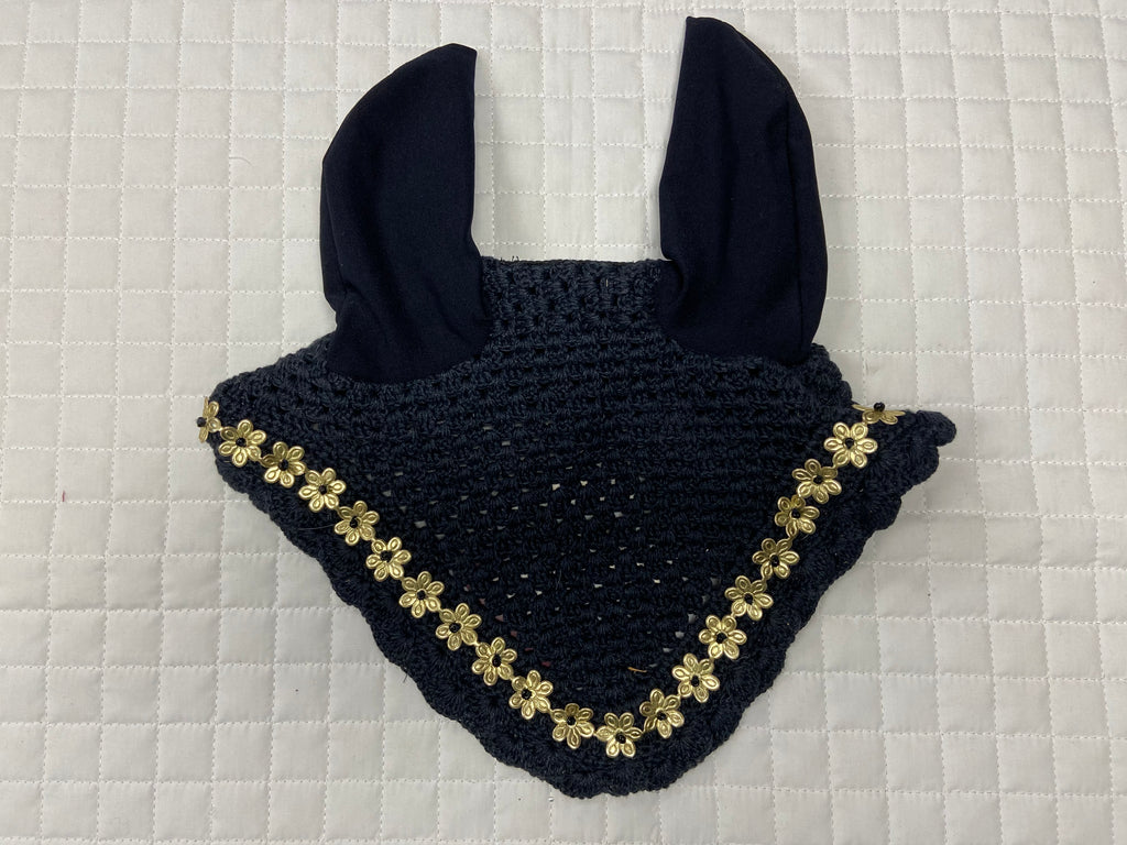 Equine Couture Fly Bonnet w Flowers