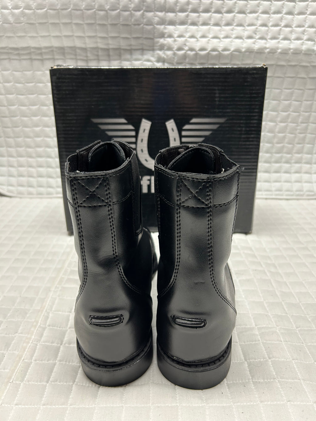 Tuff Rider Kids Fleece Lined Zip Paddock Boots