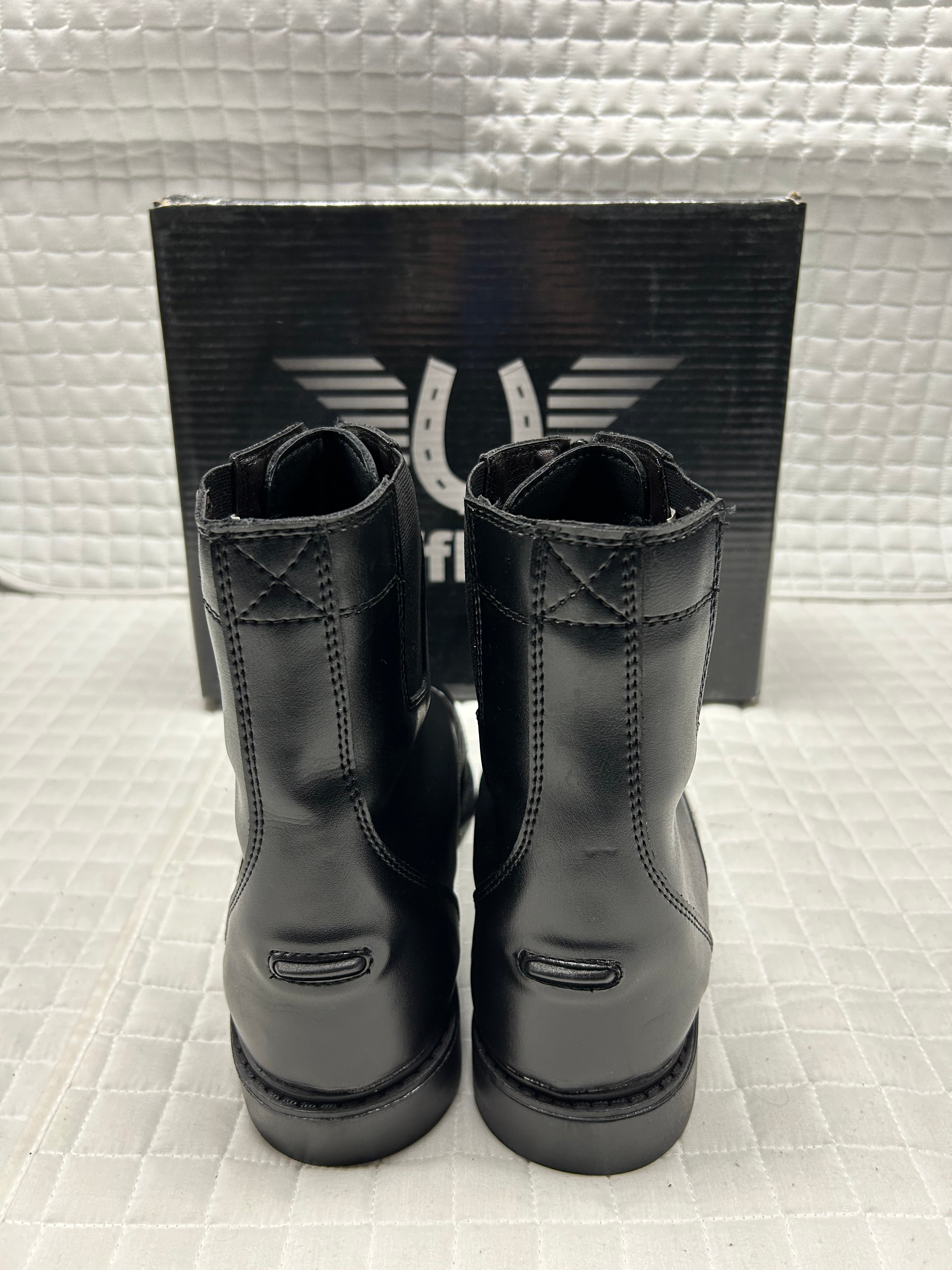 Tuff Rider Kids Fleece Lined Zip Paddock Boots