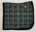 Dapple Bay Plaid Dressage Saddle Pad