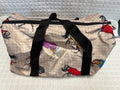 AWST Int'l Lila Horses in Blankets Gear Bag