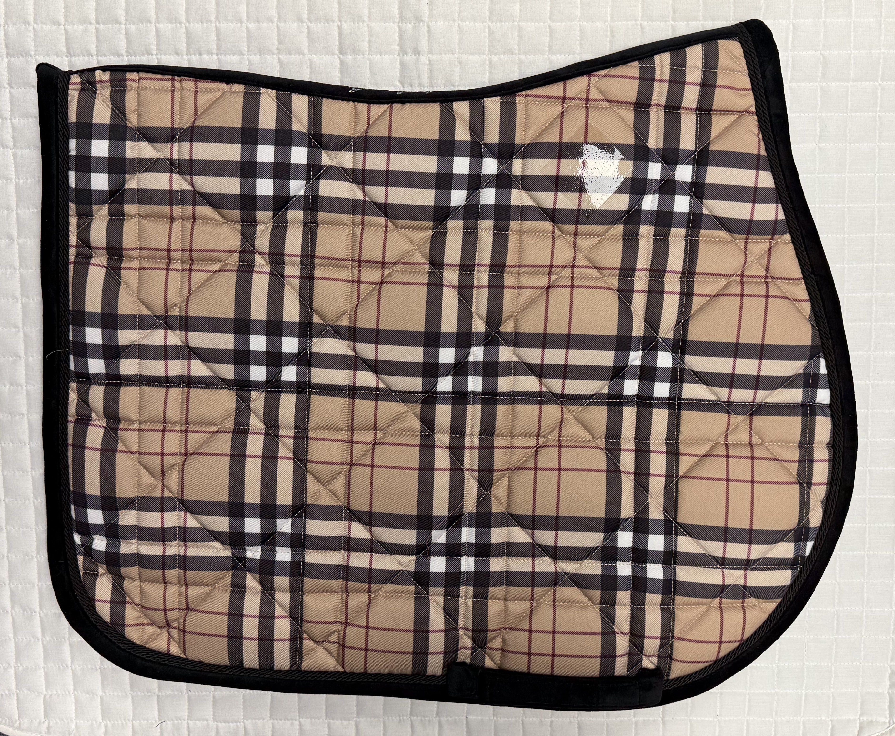 Dapple Bay Plaid All Purpose Saddle Pads