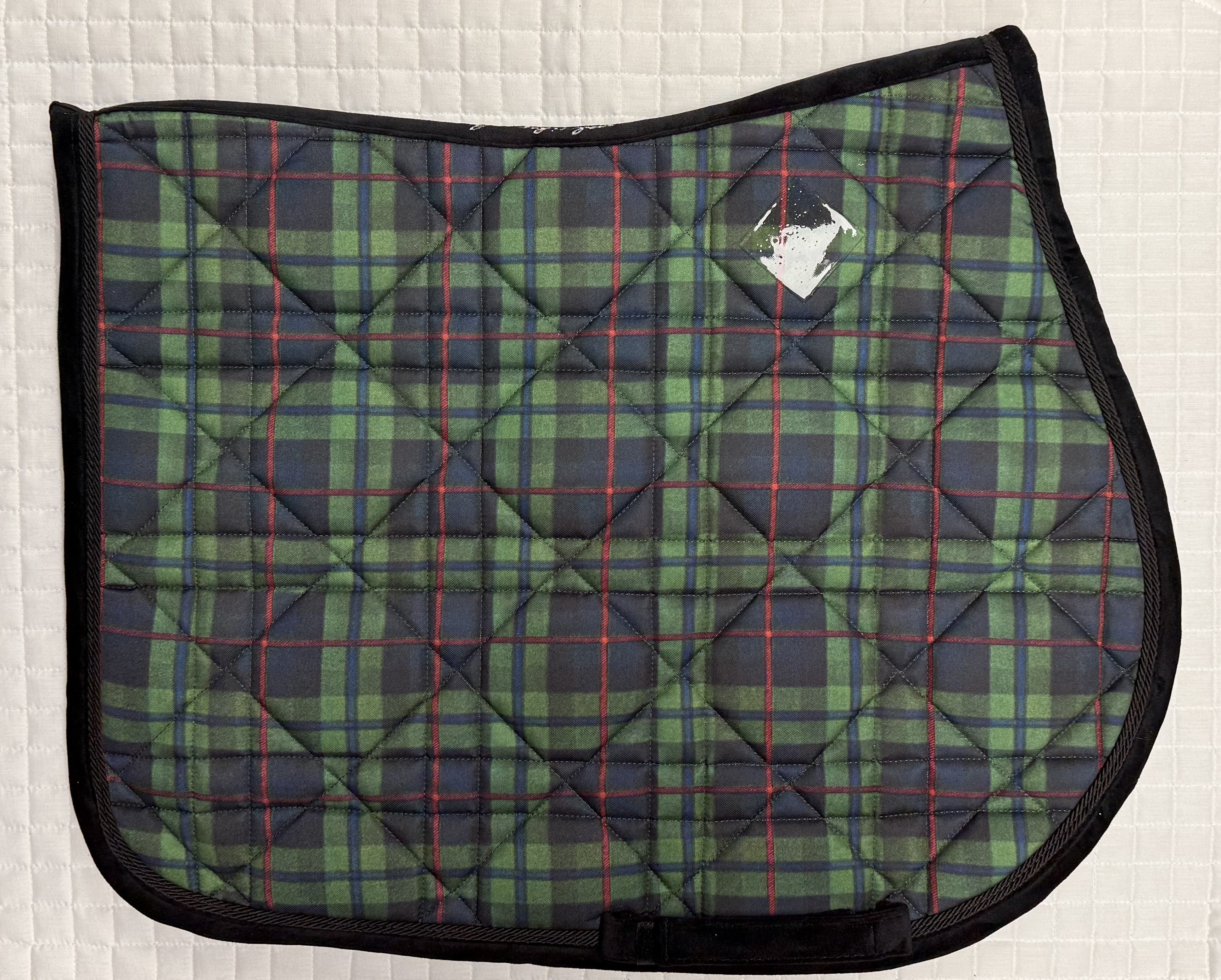 Dapple Bay Plaid All Purpose Saddle Pads