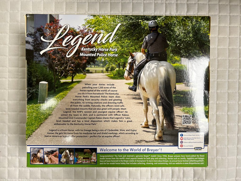 Hytyme Legend KHP Mounted Police Horse