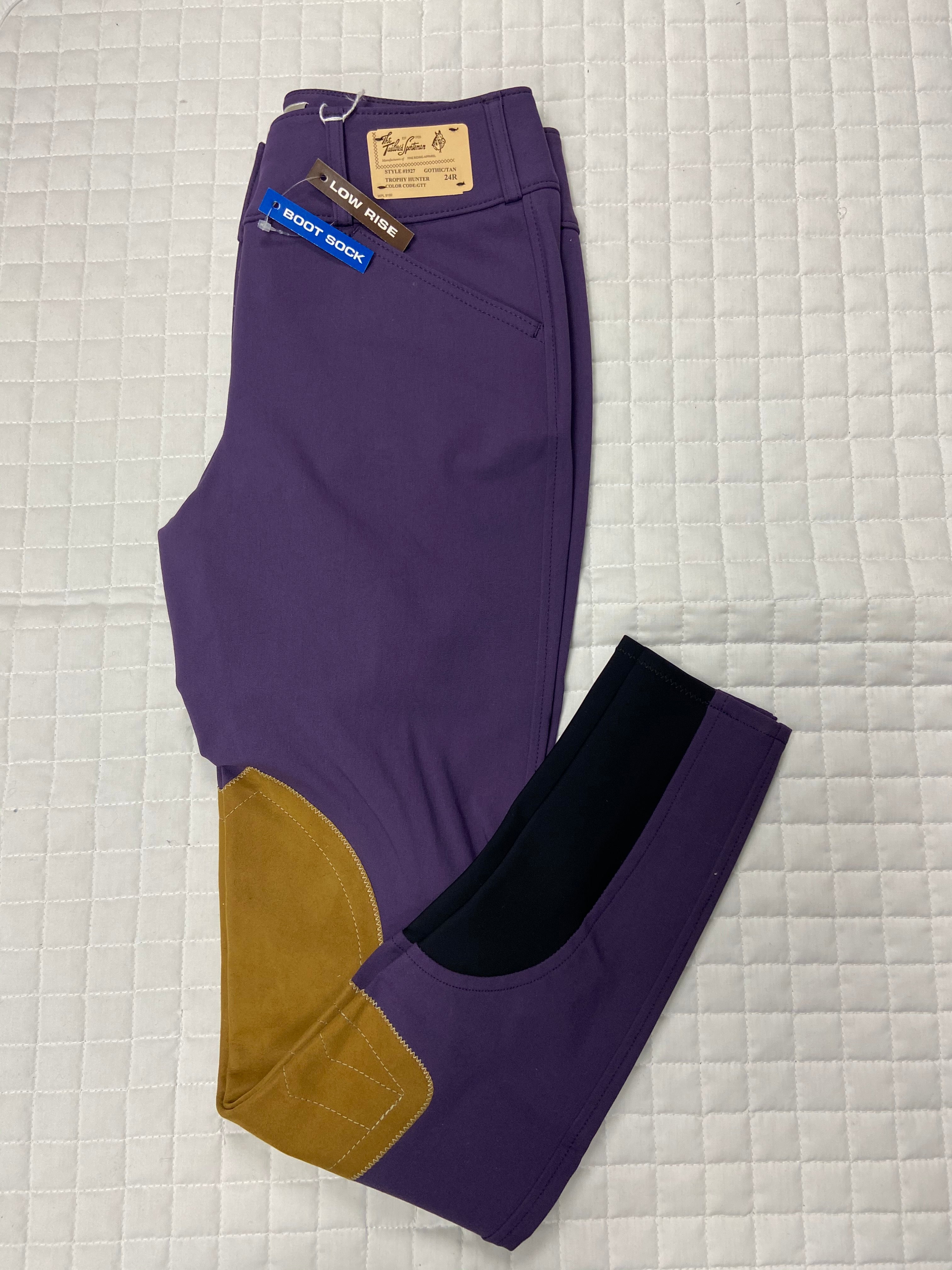 *SALE* Tailored Sportsman LOW RISE Ladies Breeches Sock Bottom