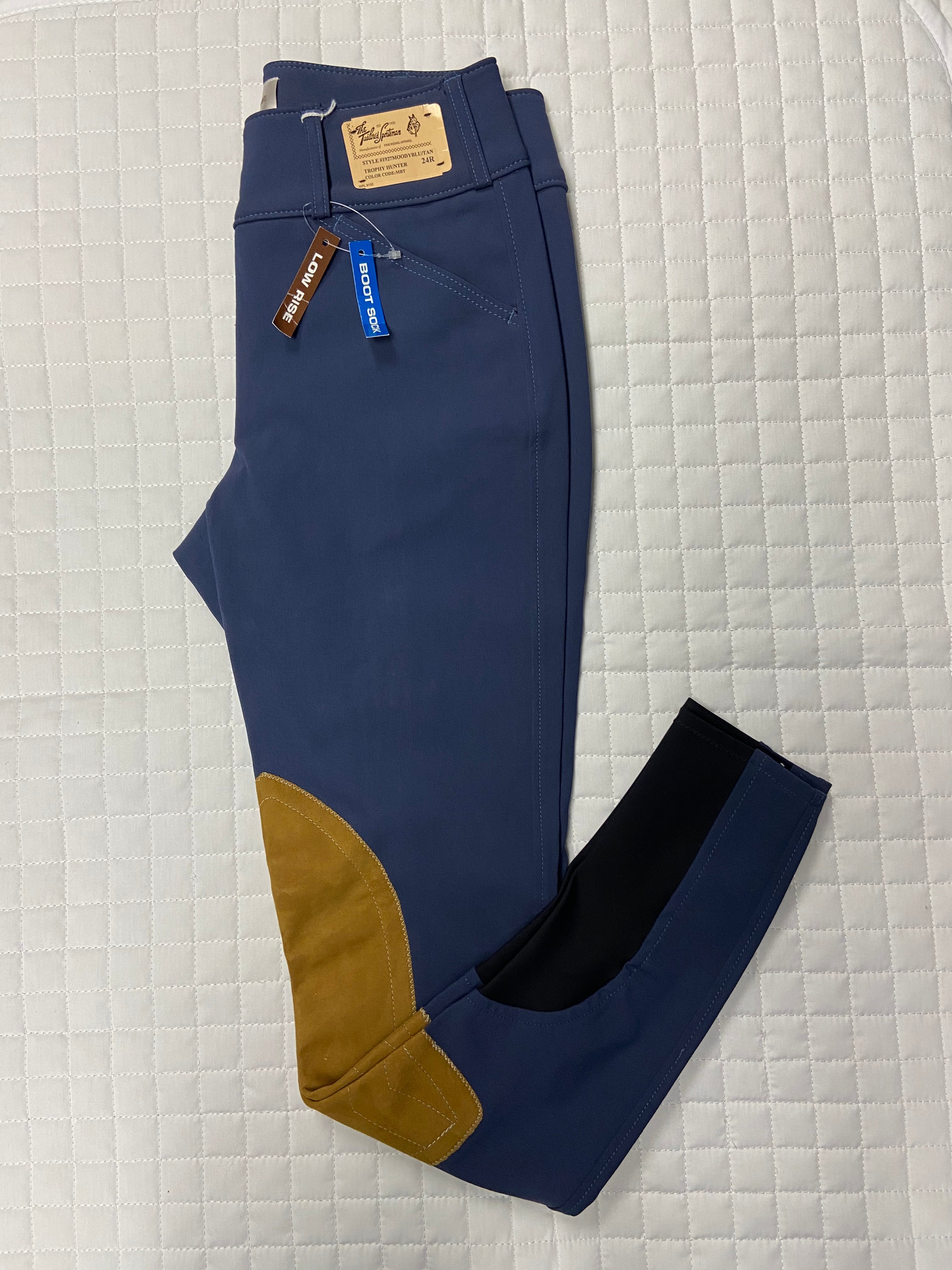 *SALE* Tailored Sportsman LOW RISE Ladies Breeches Sock Bottom