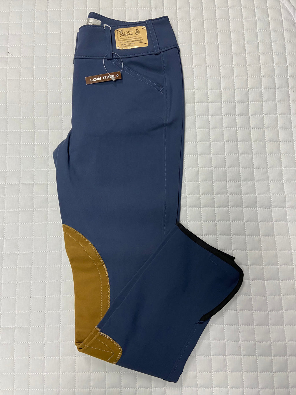 *SALE* Tailored Sportsman Color LOW RISE Ladies Breeches Velcro Bottom