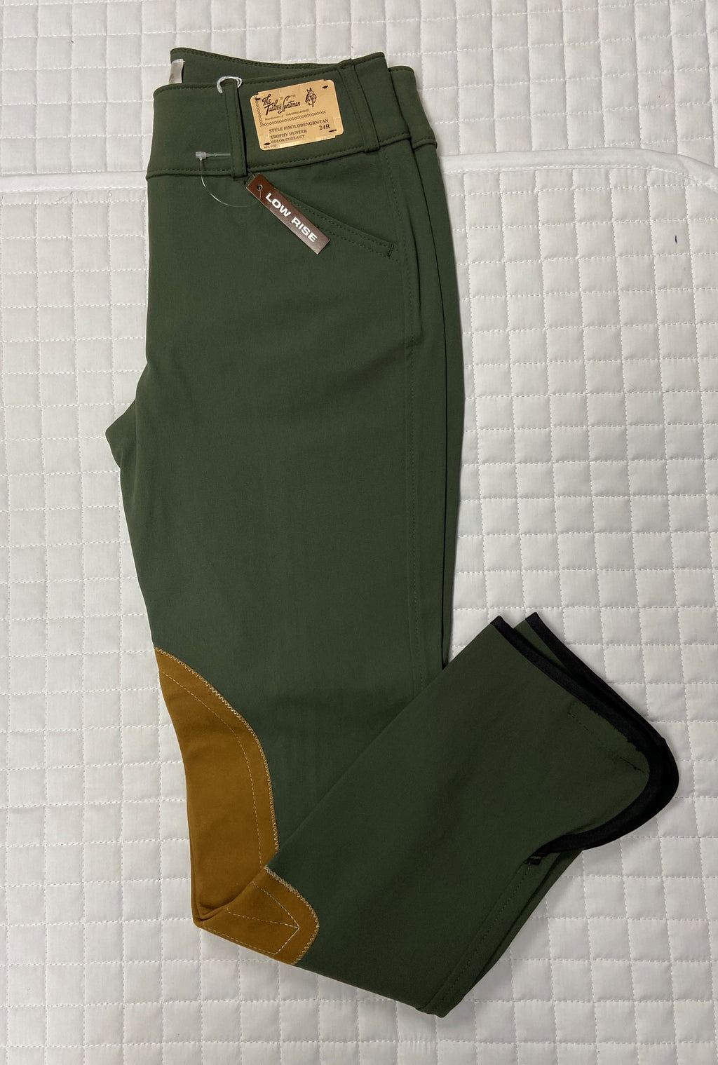 *SALE* Tailored Sportsman Color LOW RISE Ladies Breeches Velcro Bottom
