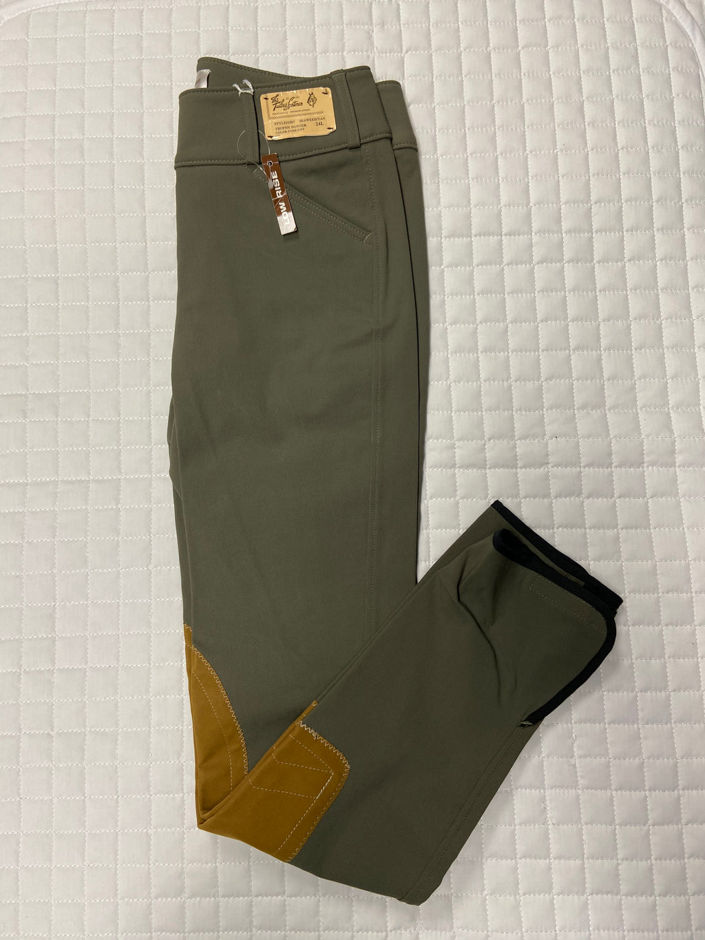 *SALE* Tailored Sportsman Color LOW RISE Ladies Breeches Velcro Bottom