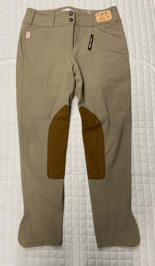 *SALE* Tailored Sportsman Tan LOW RISE Ladies Breeches Velcro Bottom