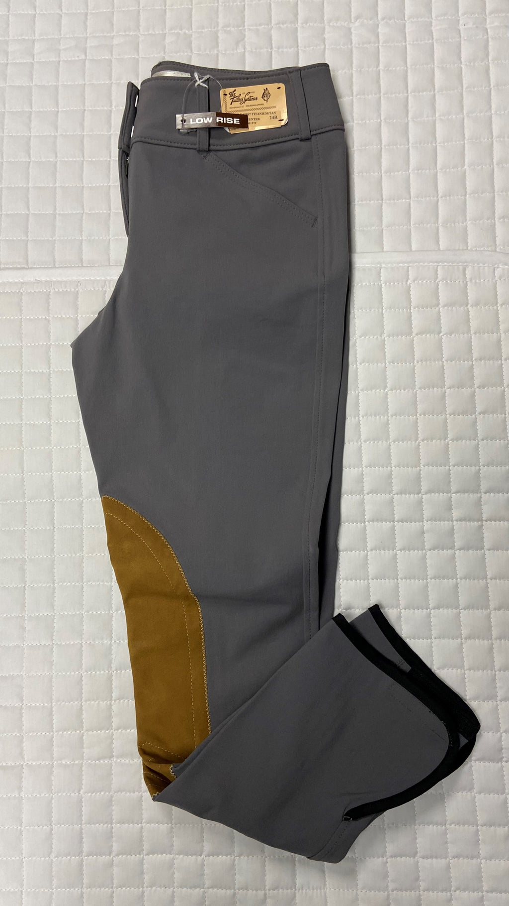 *SALE* Tailored Sportsman Color LOW RISE Ladies Breeches Velcro Bottom