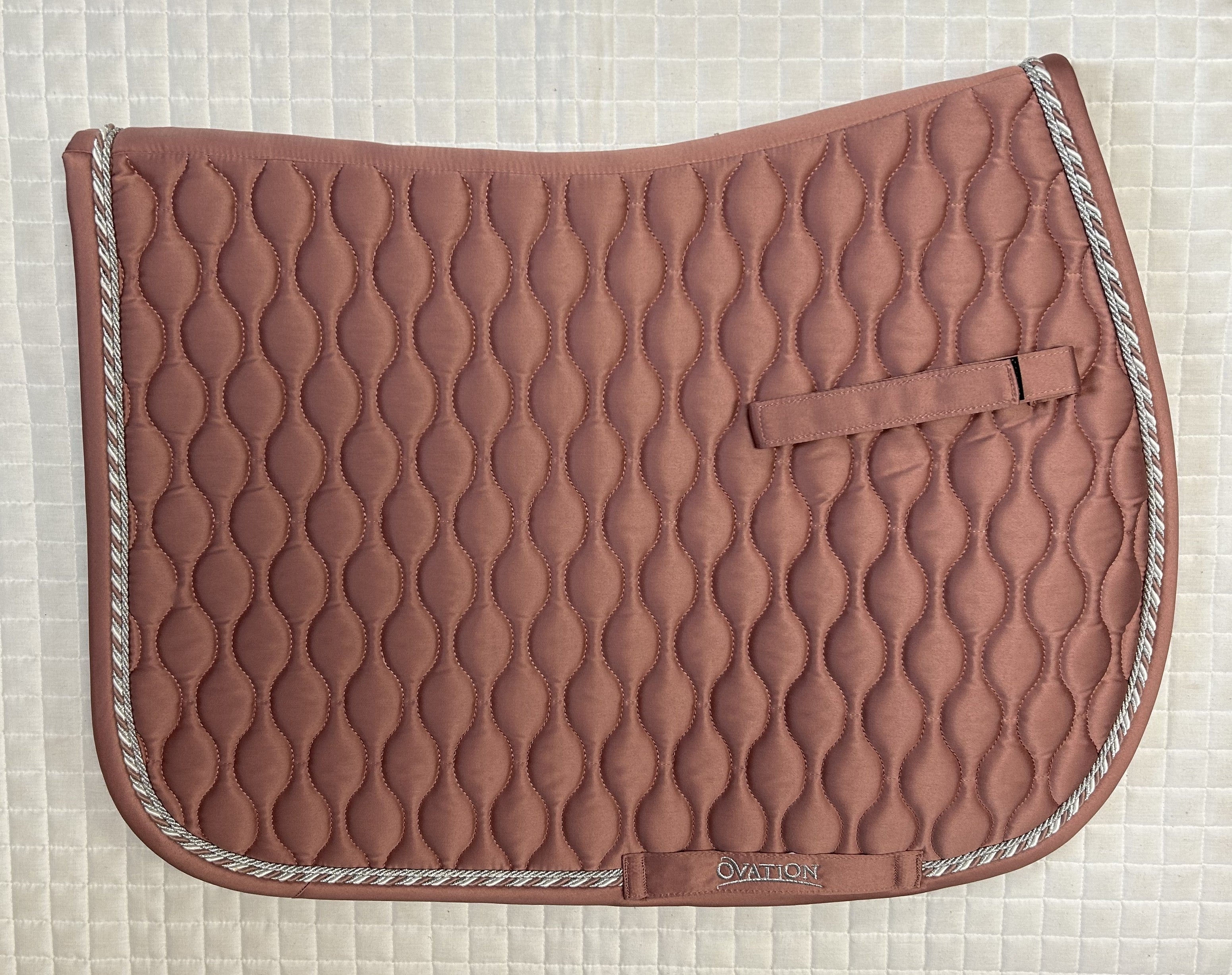 Ovation Quilted Satin Saddle Pad
